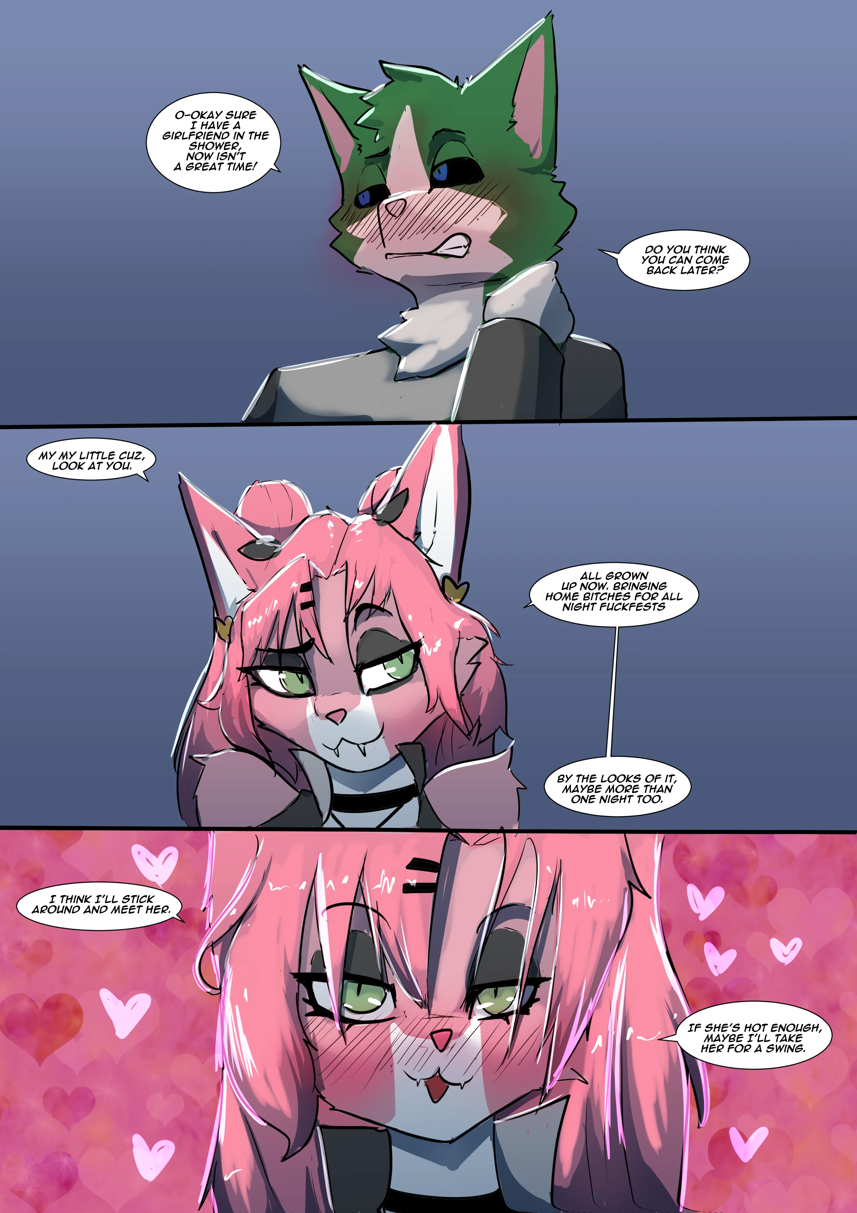 True Felines porn comic picture 38
