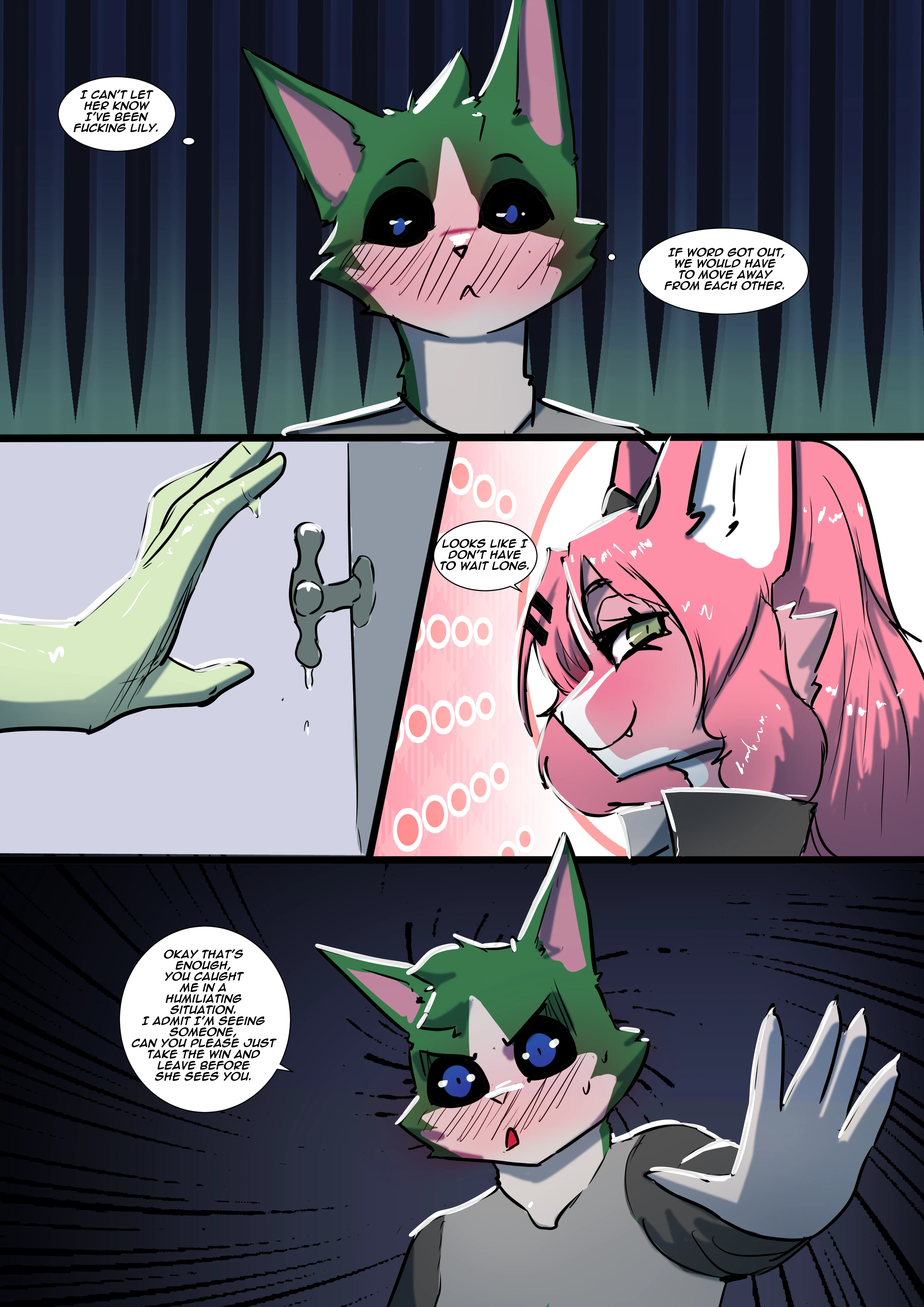 True Felines porn comic picture 39