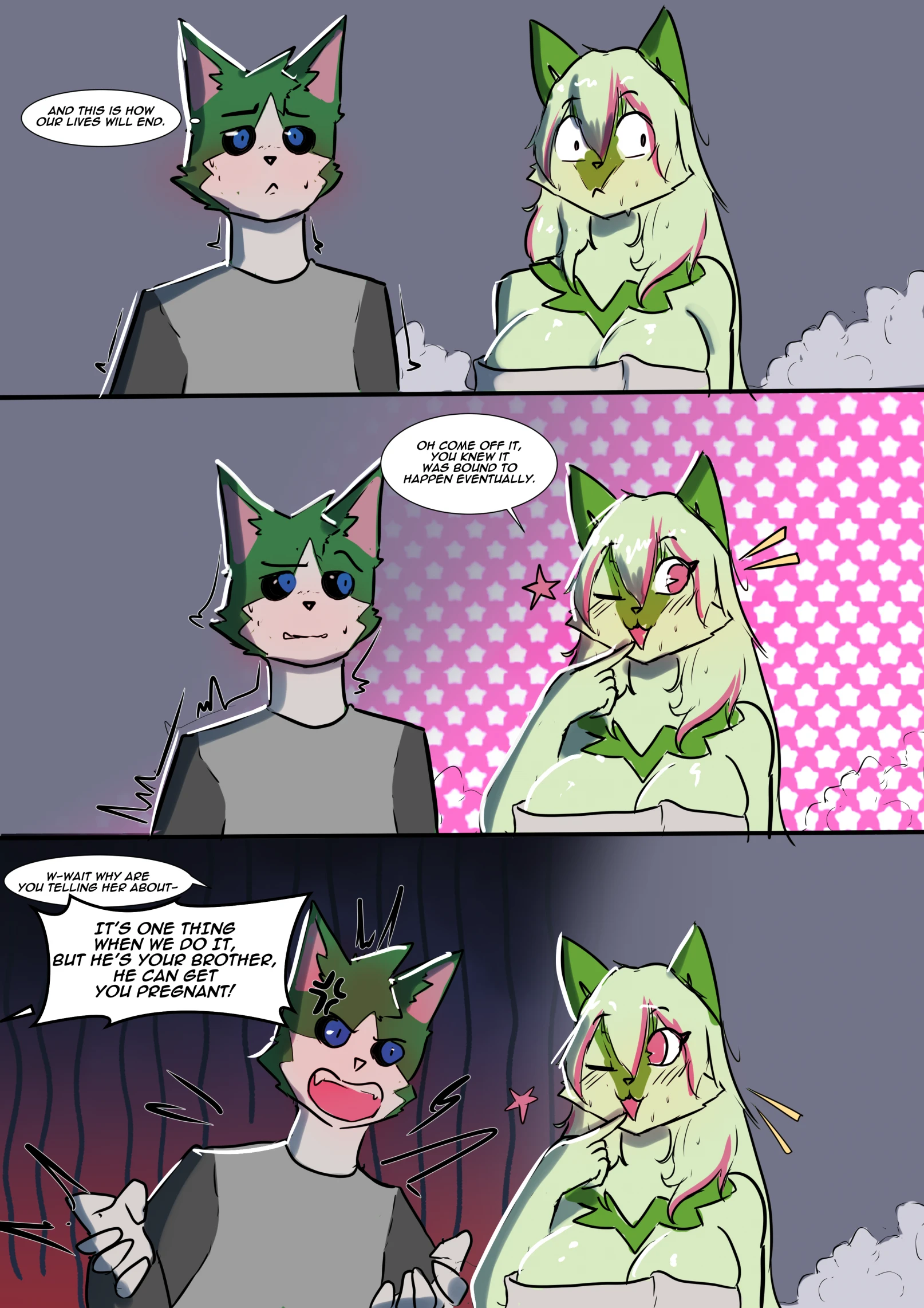 True Felines porn comic picture 42
