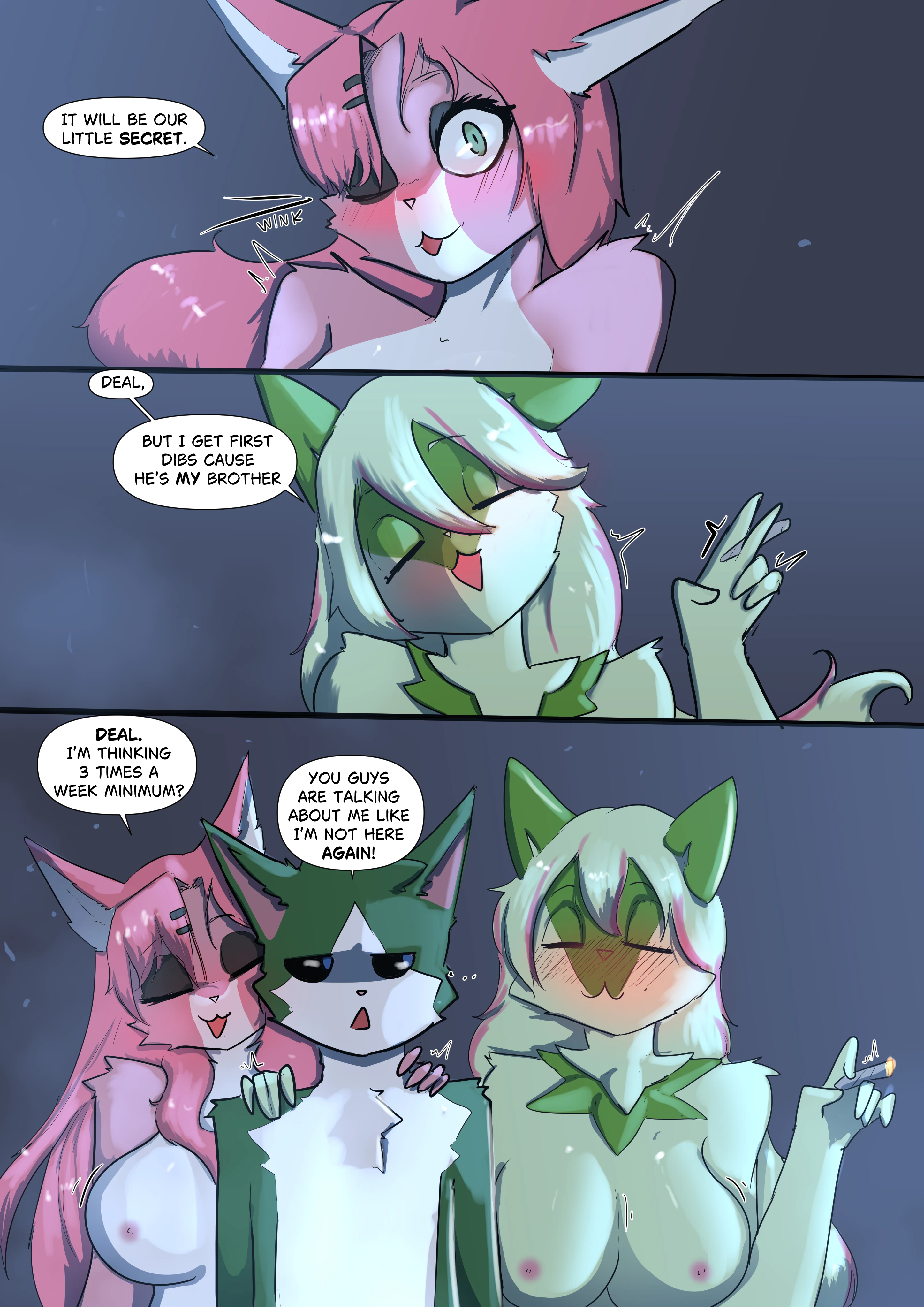 True Felines porn comic picture 65