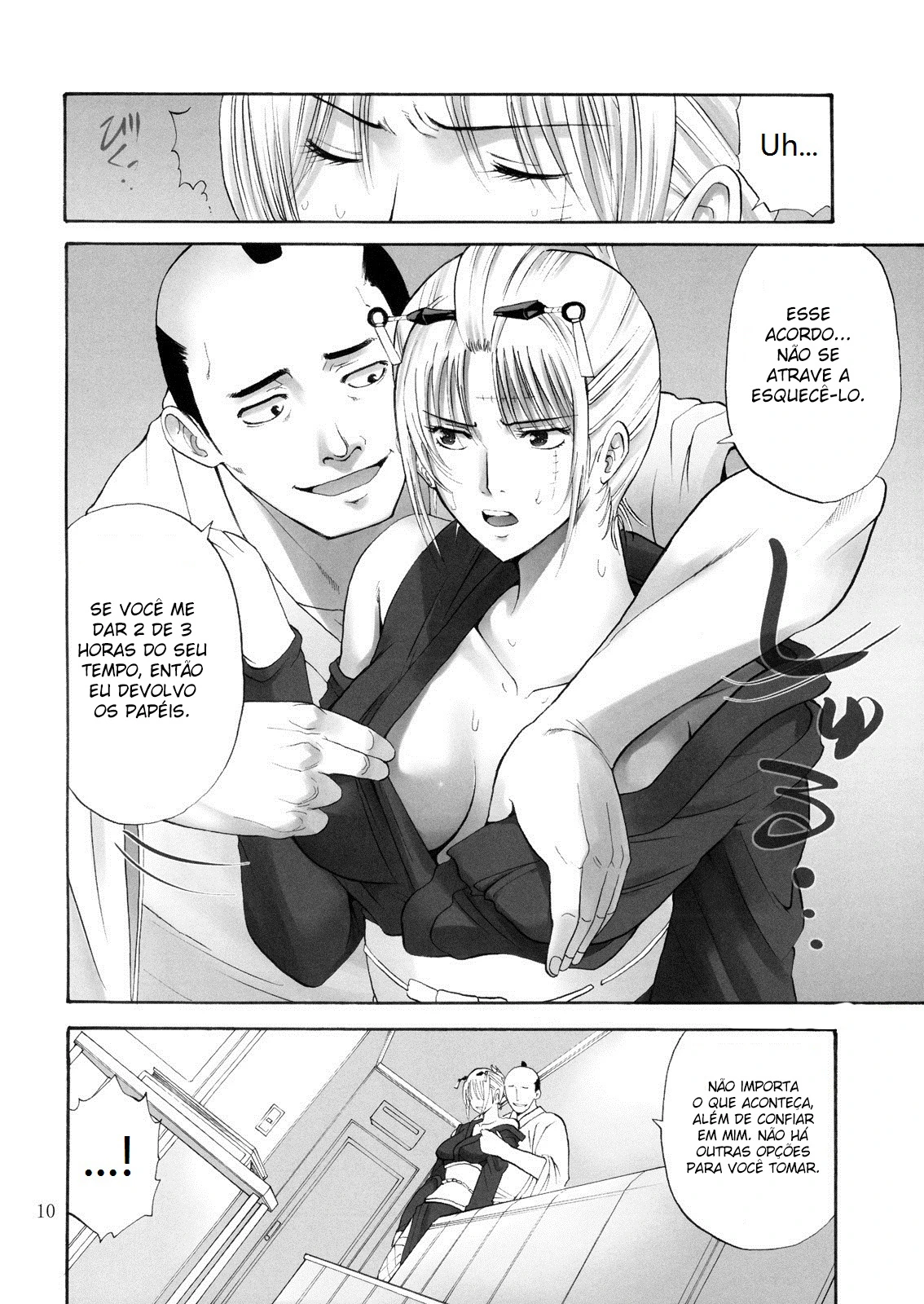 Tsukuyo you talking about nasty things porn comic picture 9
