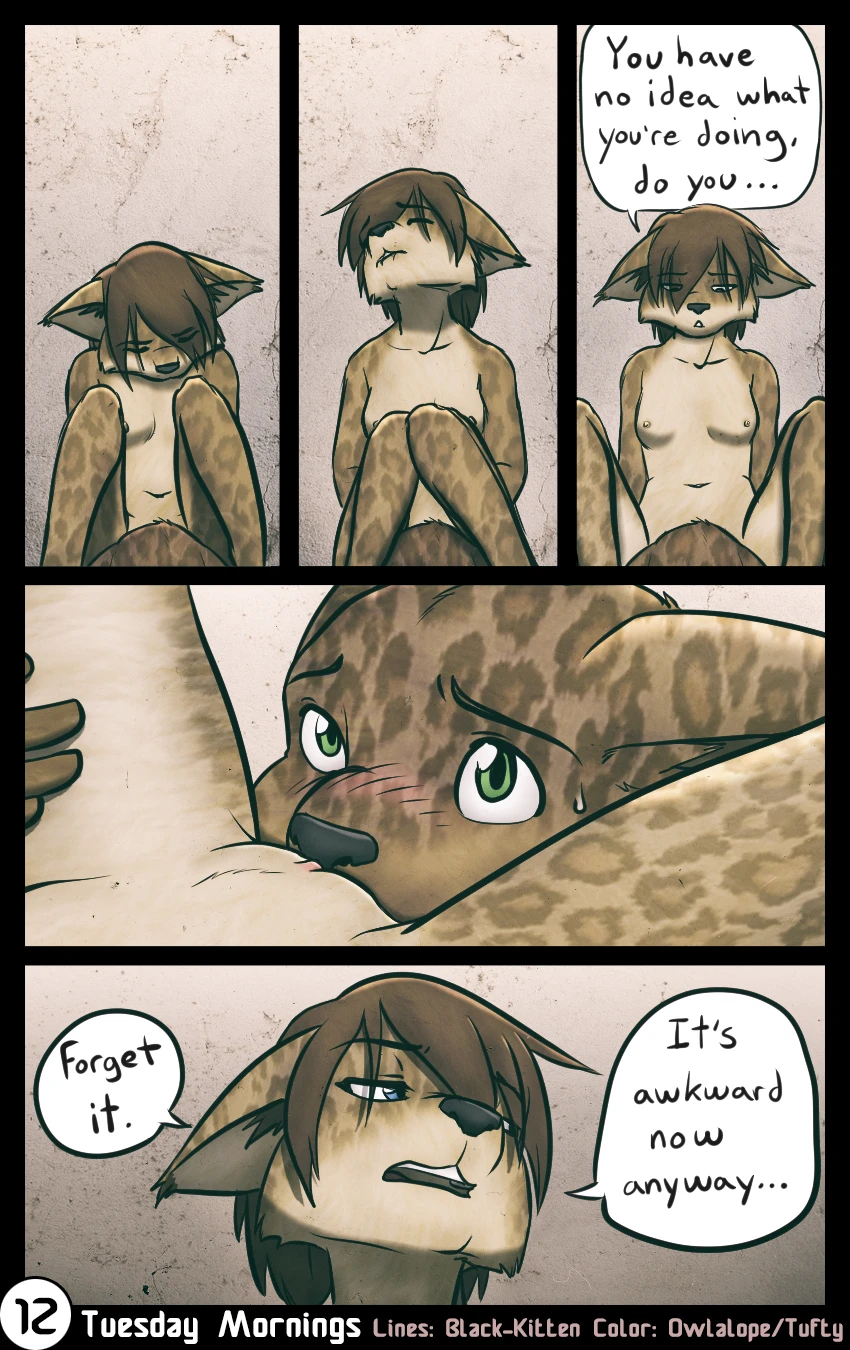 Tuesday - Black-Kitten porn comic picture 12
