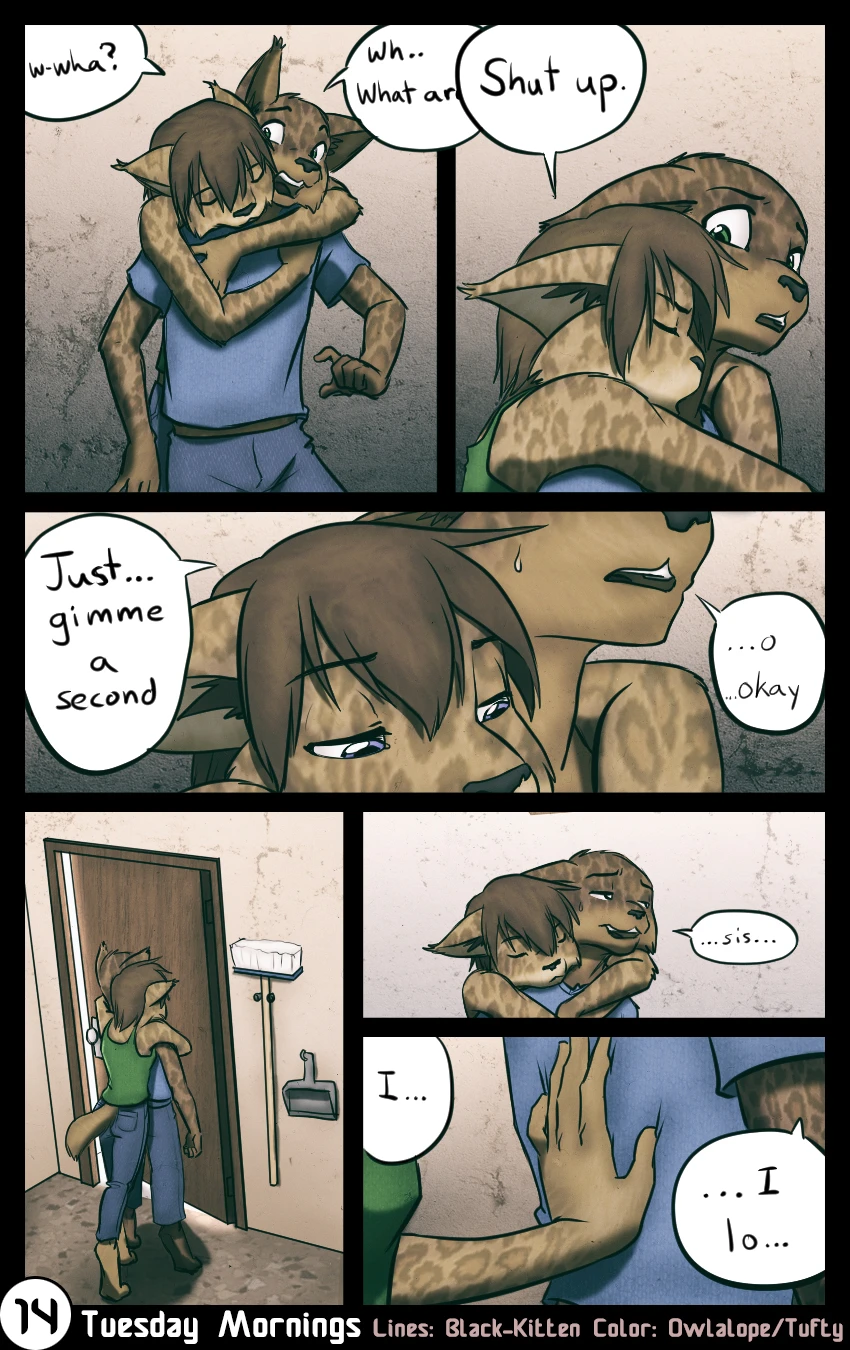 Tuesday - Black-Kitten porn comic picture 14