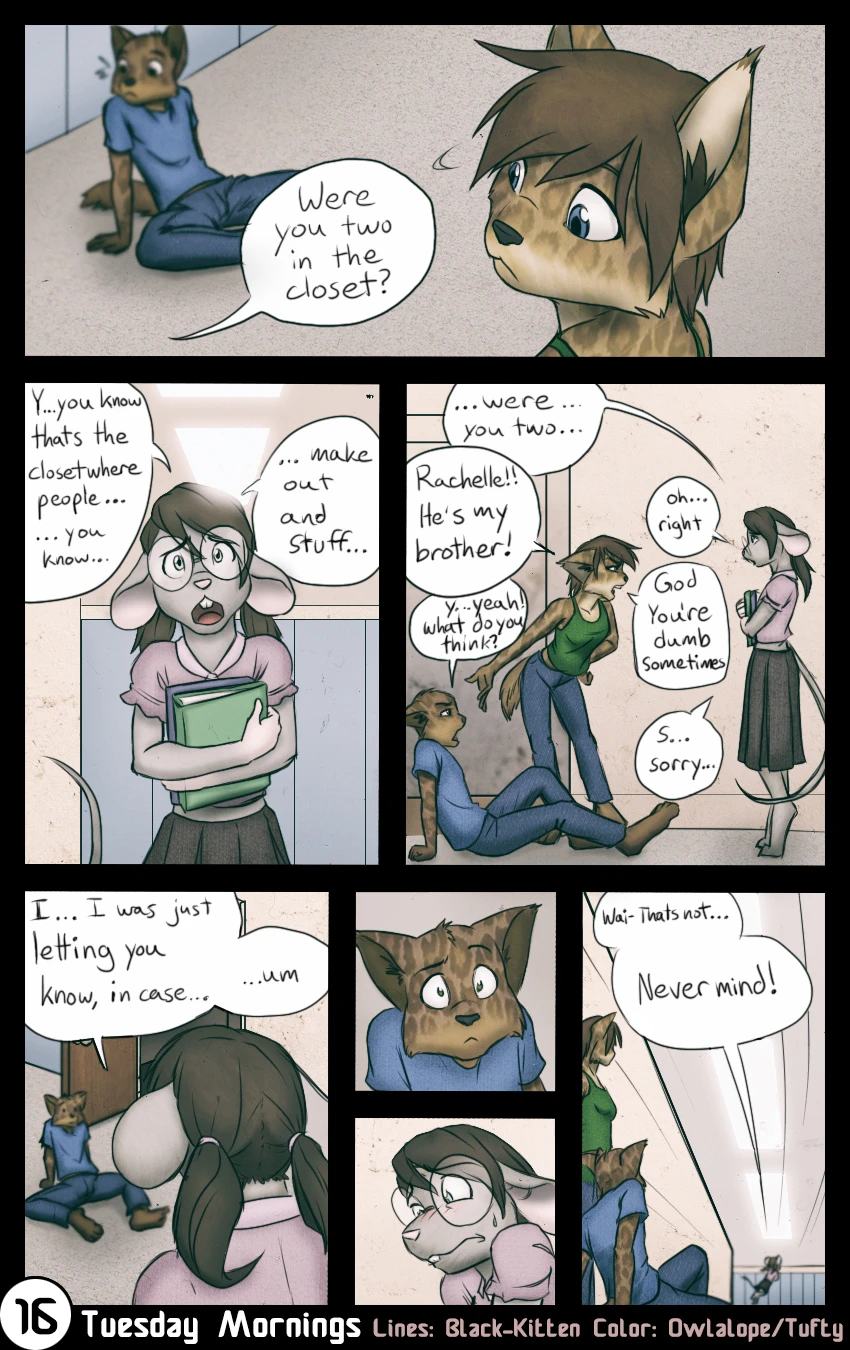 Tuesday - Black-Kitten porn comic picture 16