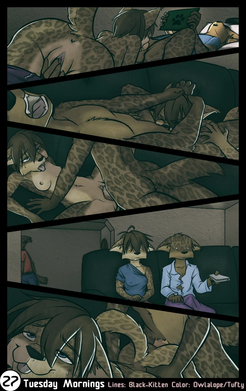 Tuesday - Black-Kitten porn comic picture 27