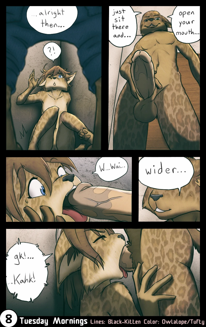 Tuesday - Black-Kitten porn comic picture 8
