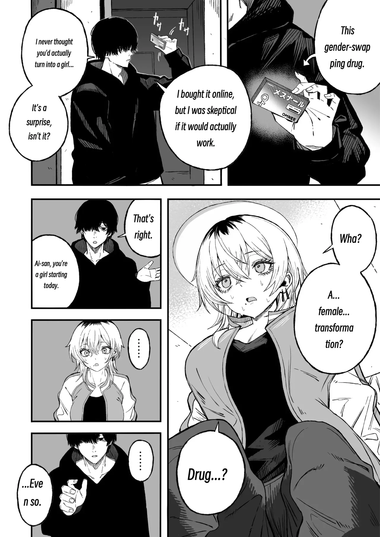 Turning a Cuckolder into a Girl - 寝取り男をメスにする porn comic picture 17