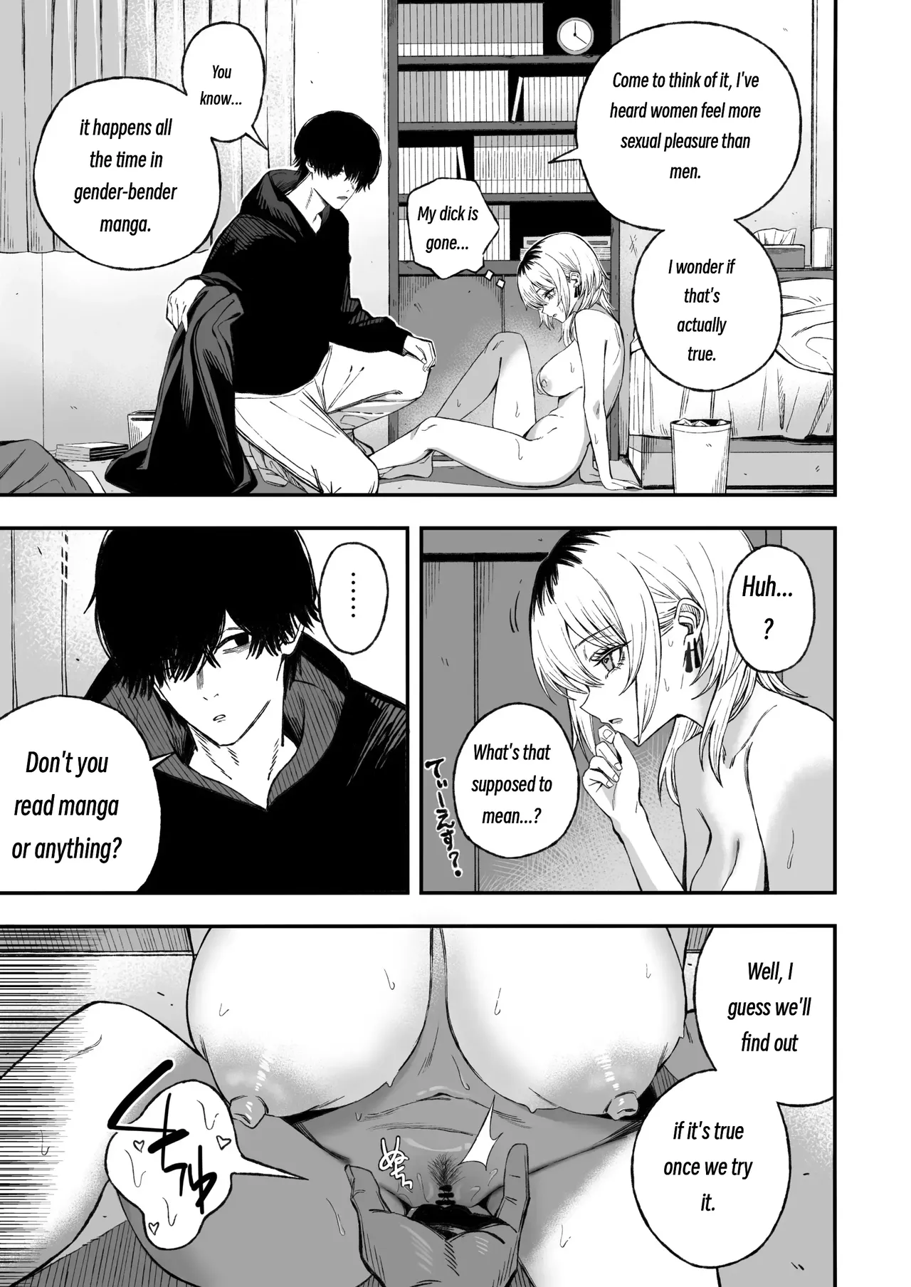 Turning a Cuckolder into a Girl - 寝取り男をメスにする porn comic picture 26