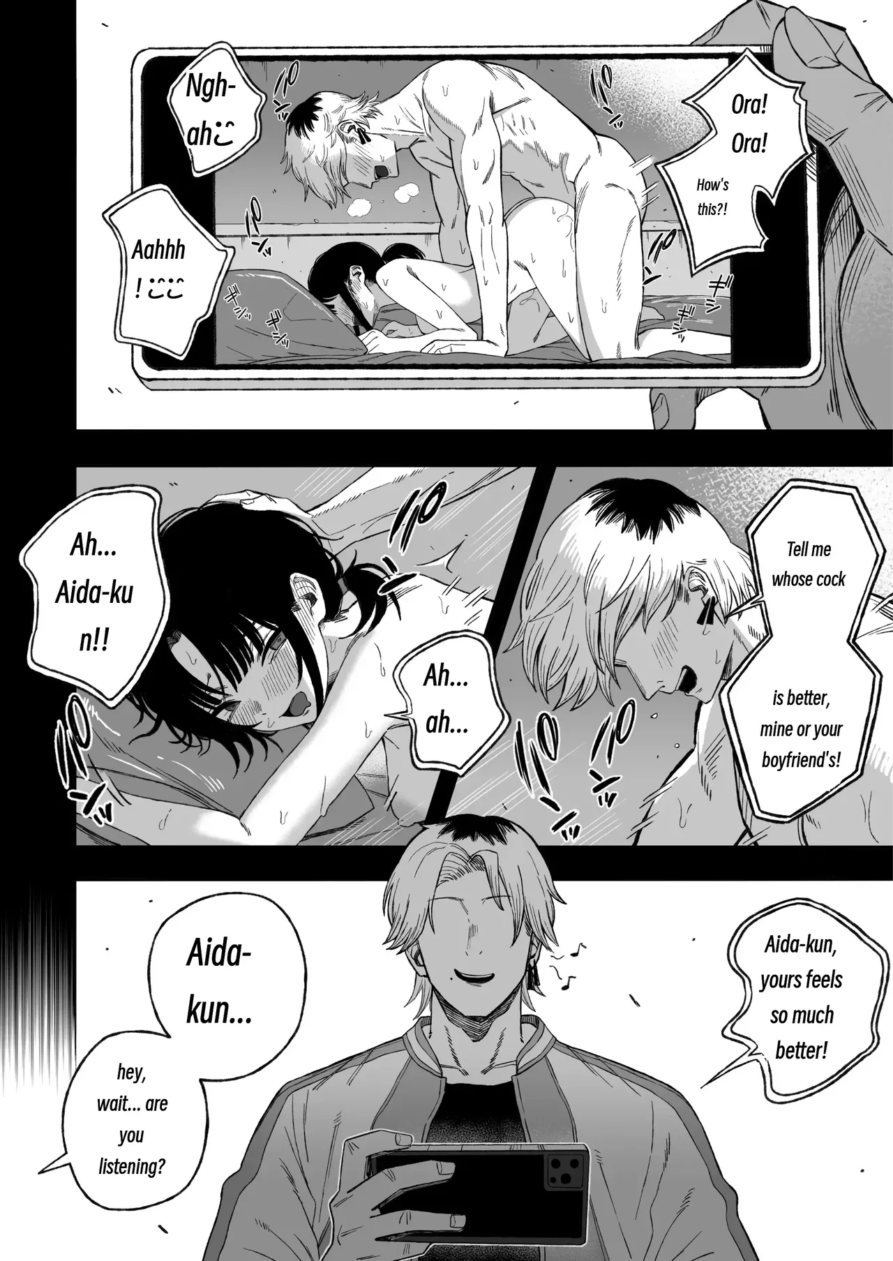Turning a Cuckolder into a Girl - 寝取り男をメスにする porn comic picture 3