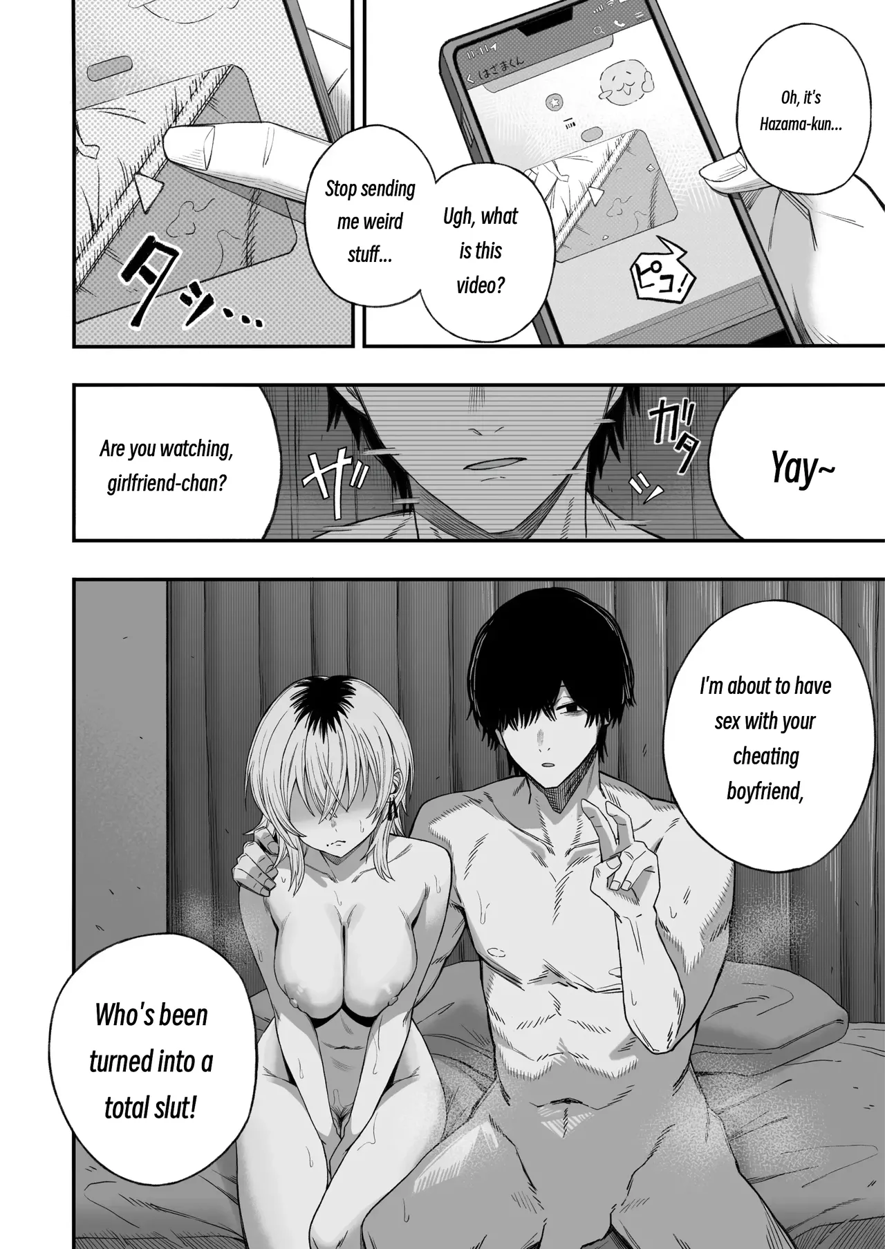 Turning a Cuckolder into a Girl - 寝取り男をメスにする porn comic picture 55