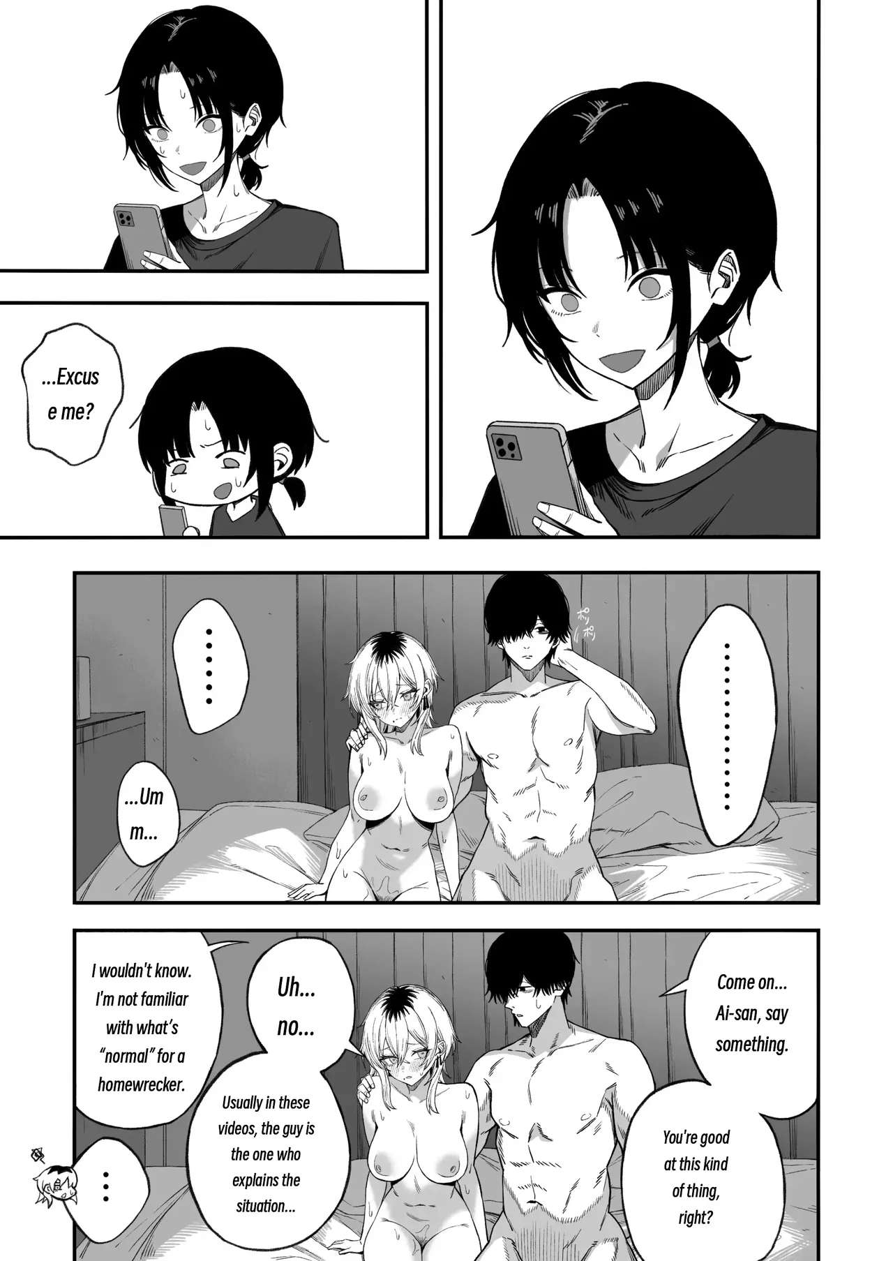 Turning a Cuckolder into a Girl - 寝取り男をメスにする porn comic picture 56