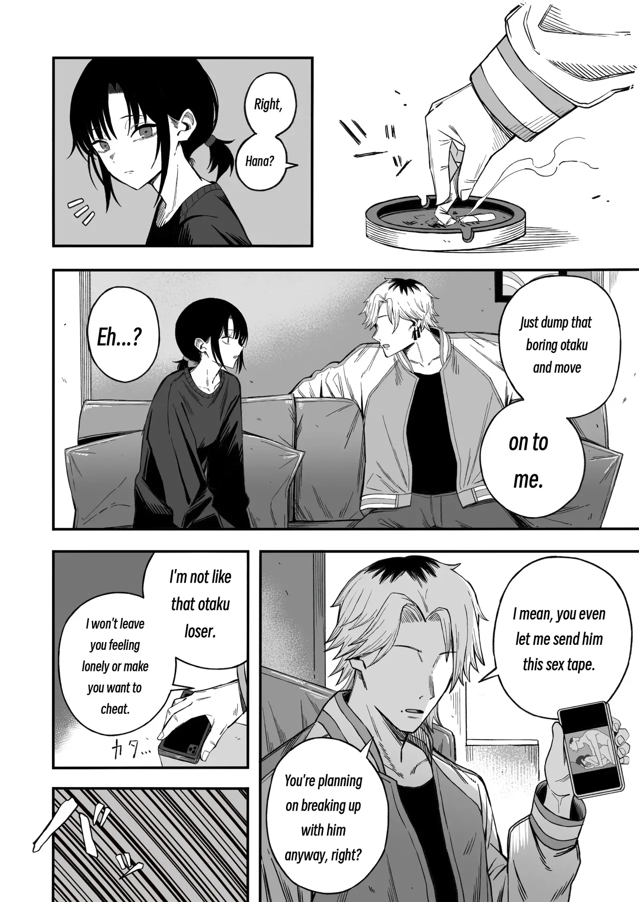 Turning a Cuckolder into a Girl - 寝取り男をメスにする porn comic picture 7