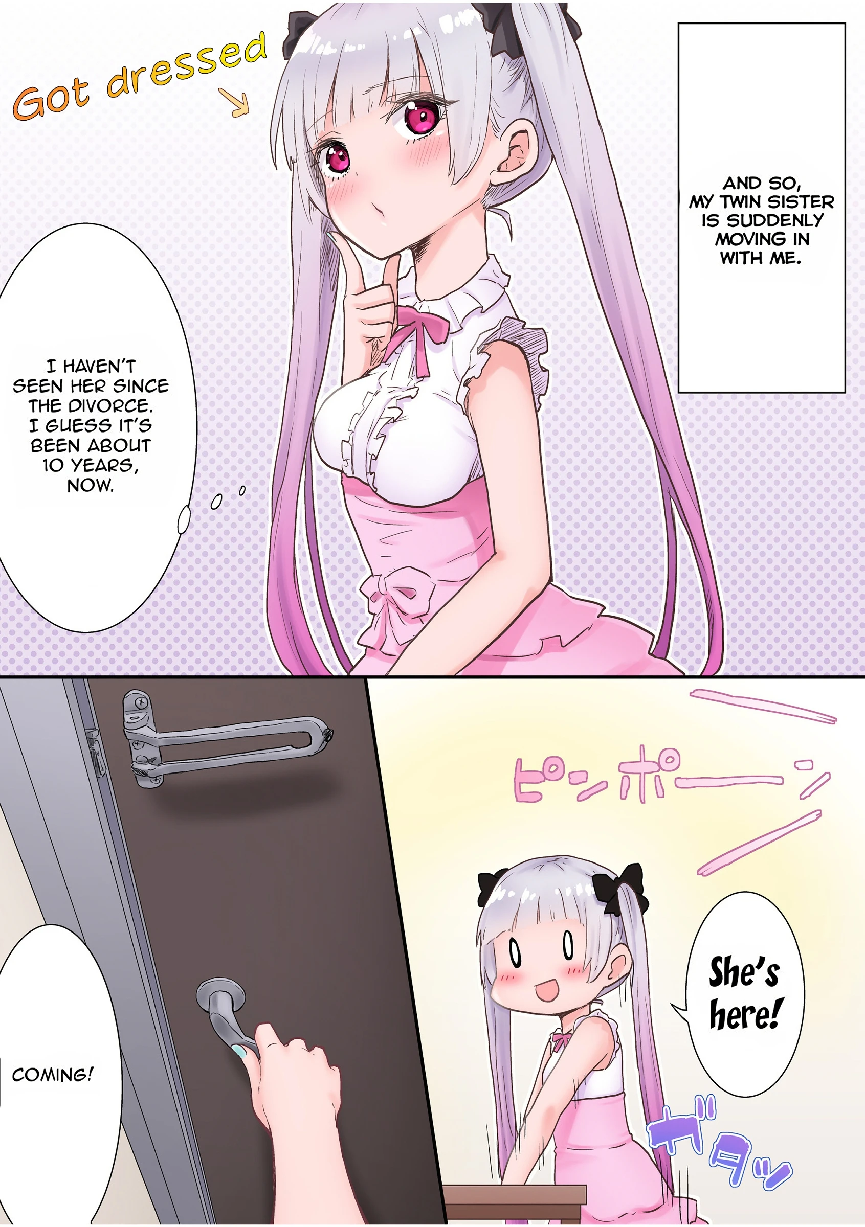 Twin Sisters' Yuri Life 1 porn comic picture 7