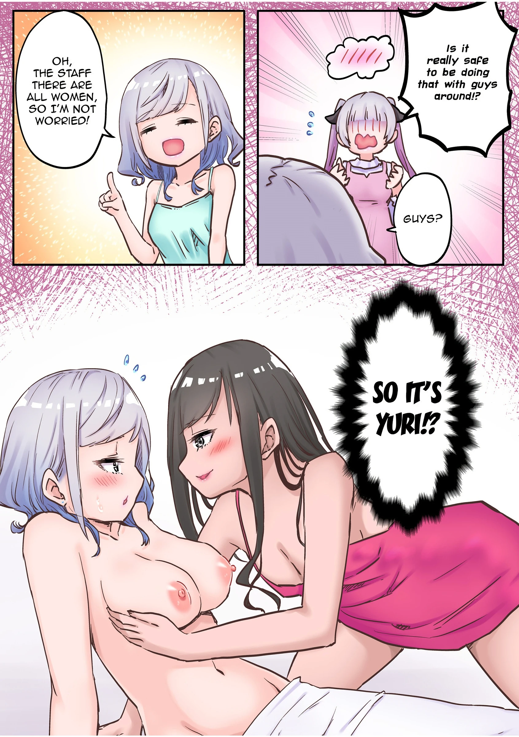 Twin Sisters' Yuri Life 2 porn comic picture 13