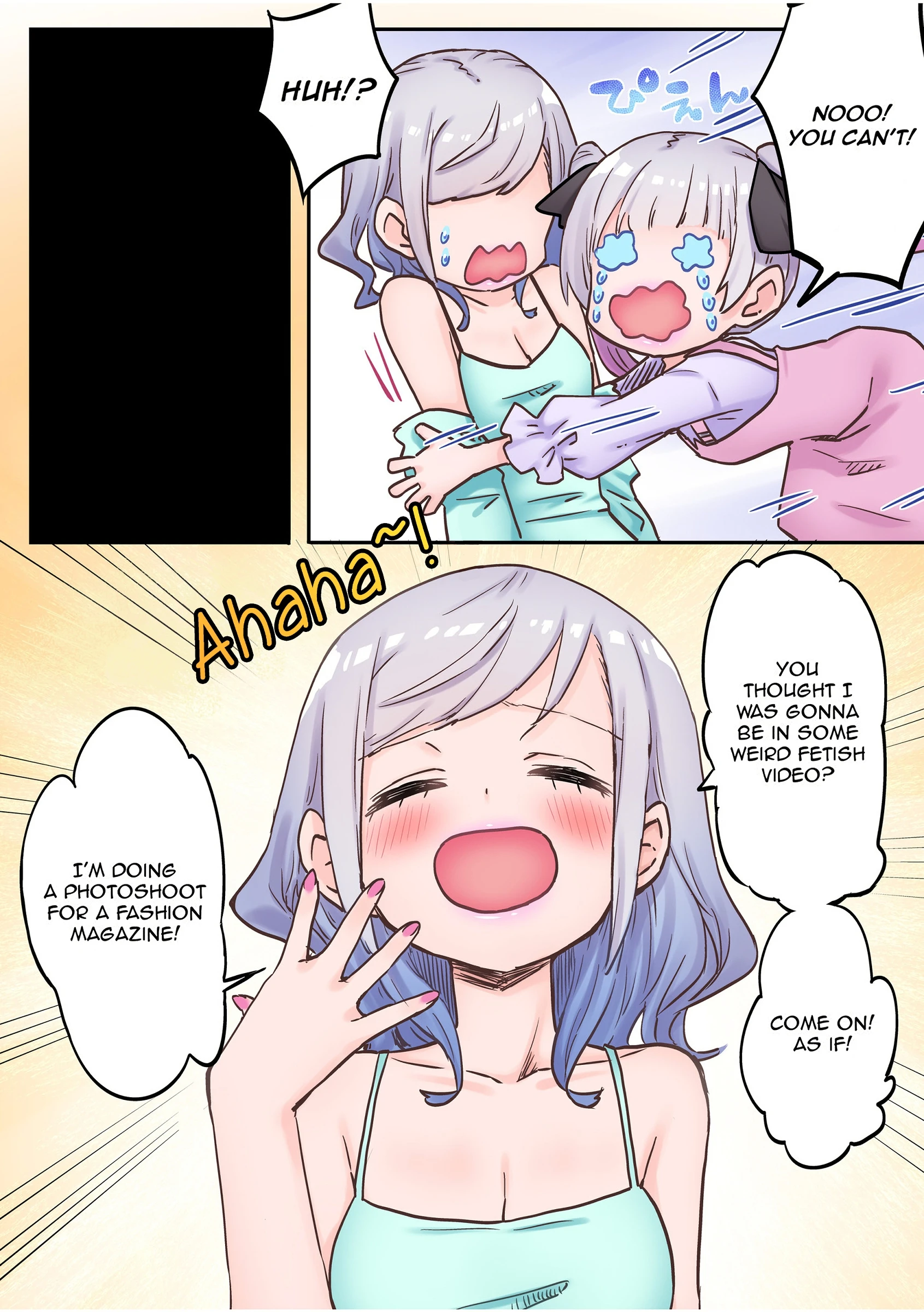 Twin Sisters' Yuri Life 2 porn comic picture 15