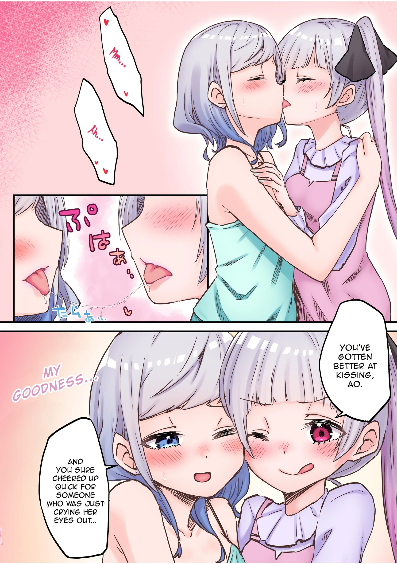 Twin Sisters' Yuri Life 2 porn comic picture 17