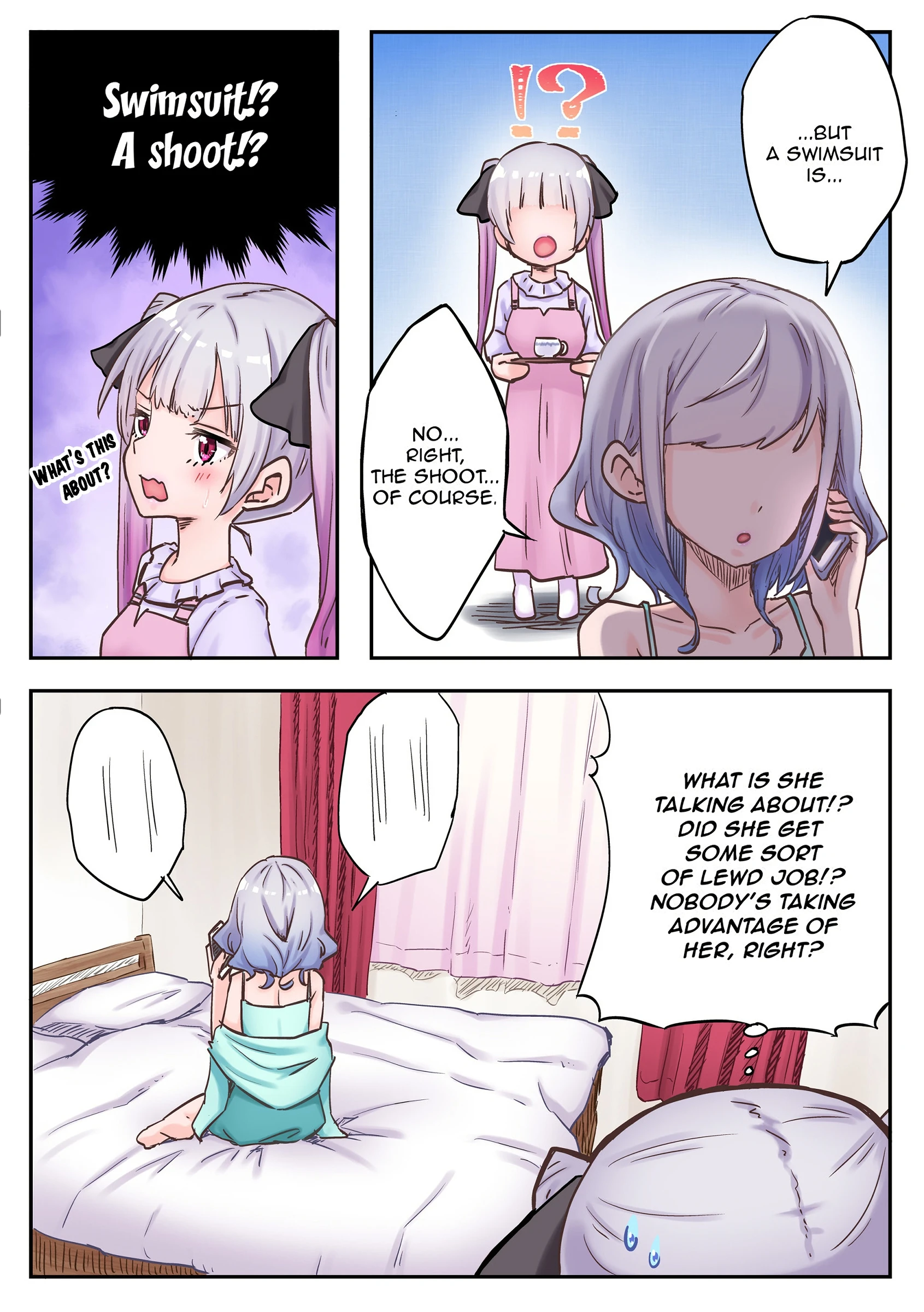 Twin Sisters' Yuri Life 2 porn comic picture 6