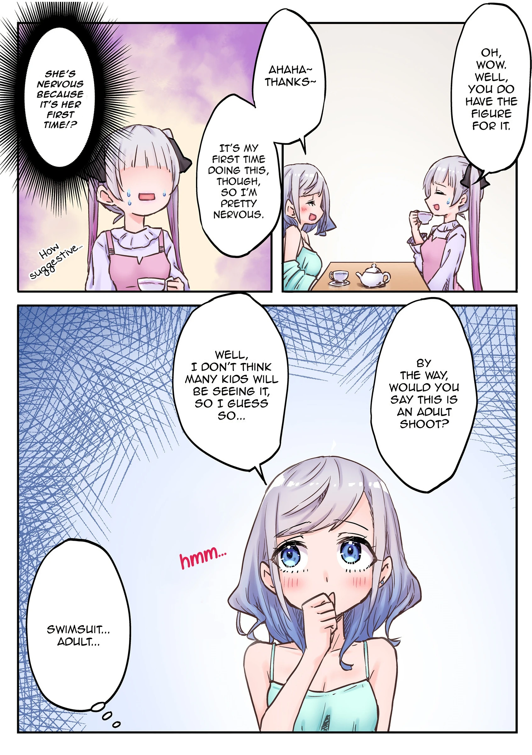 Twin Sisters' Yuri Life 2 porn comic picture 9