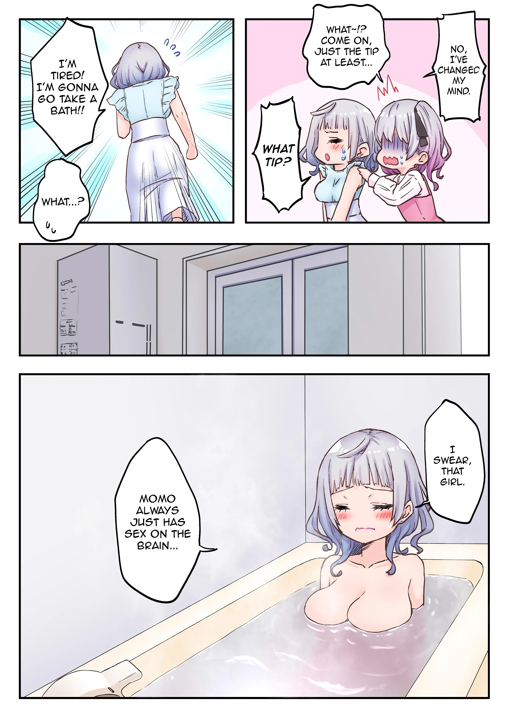 Twin Sisters' Yuri Life 4 porn comic picture 12