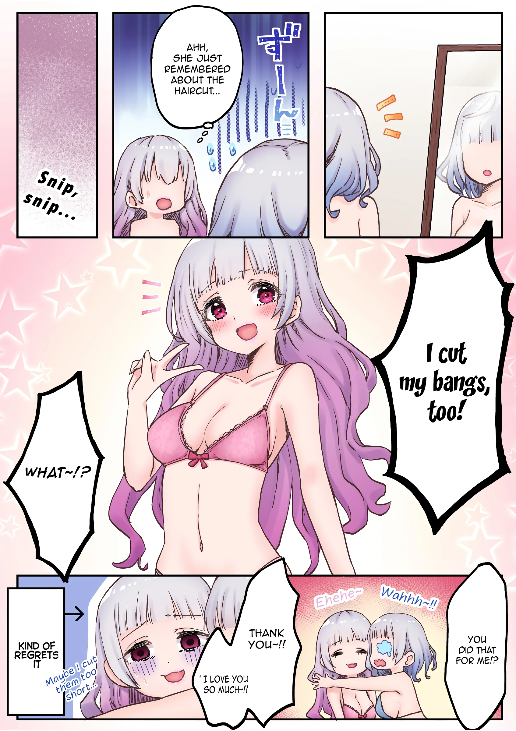 Twin Sisters' Yuri Life 4 porn comic picture 27