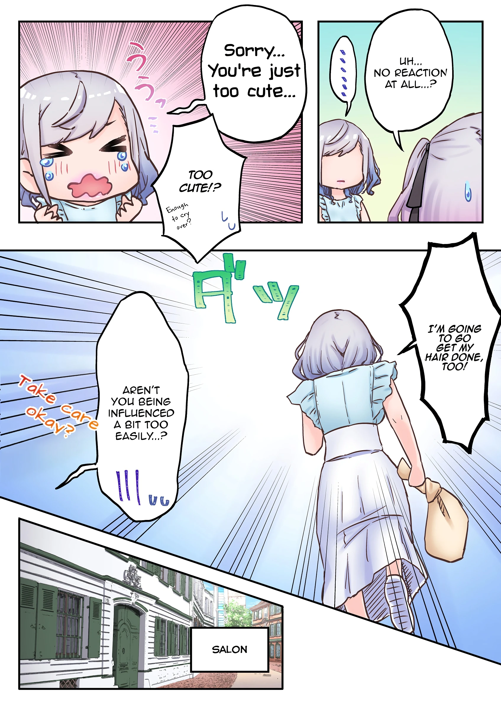Twin Sisters' Yuri Life 4 porn comic picture 7