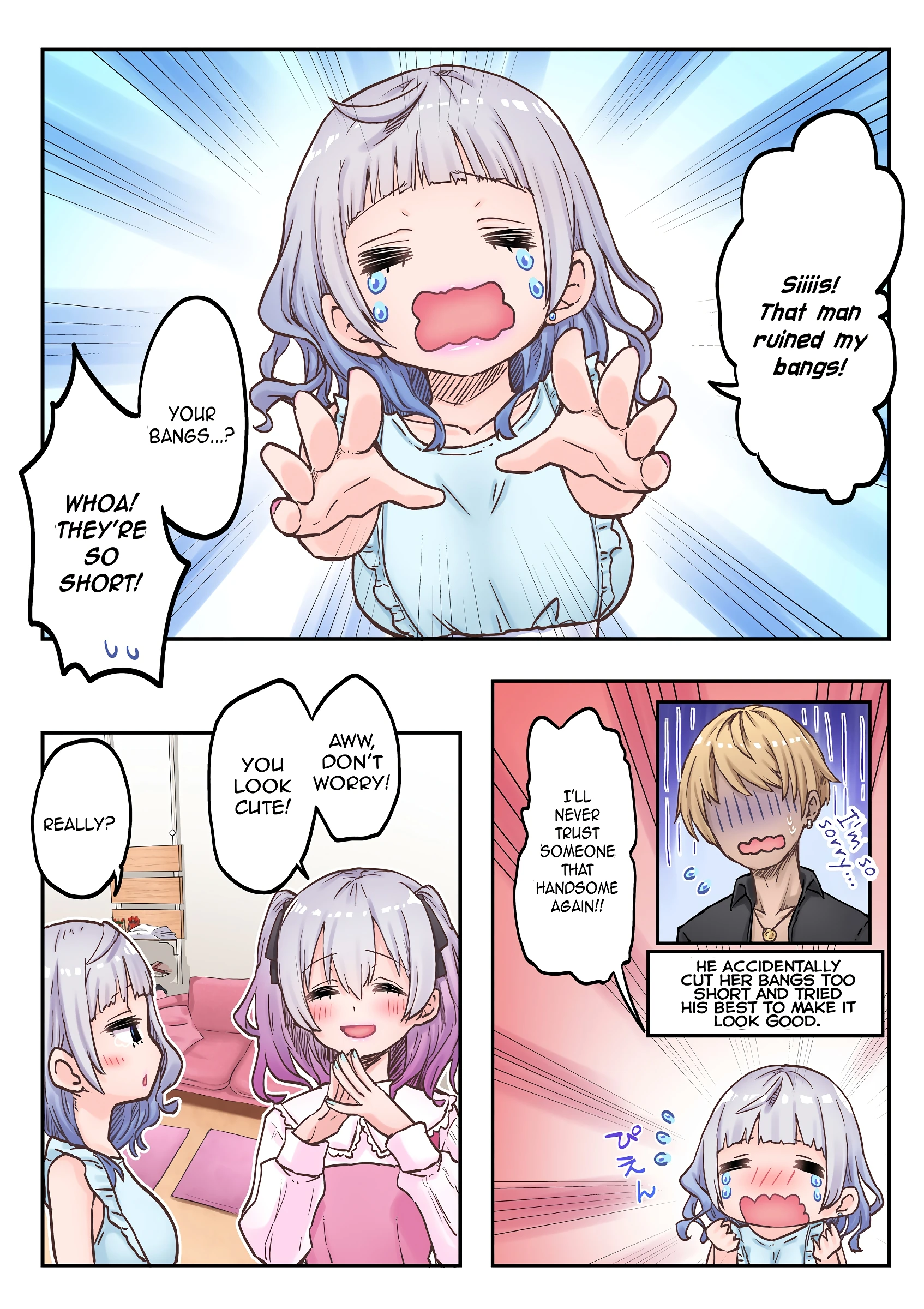 Twin Sisters' Yuri Life 4 porn comic picture 9