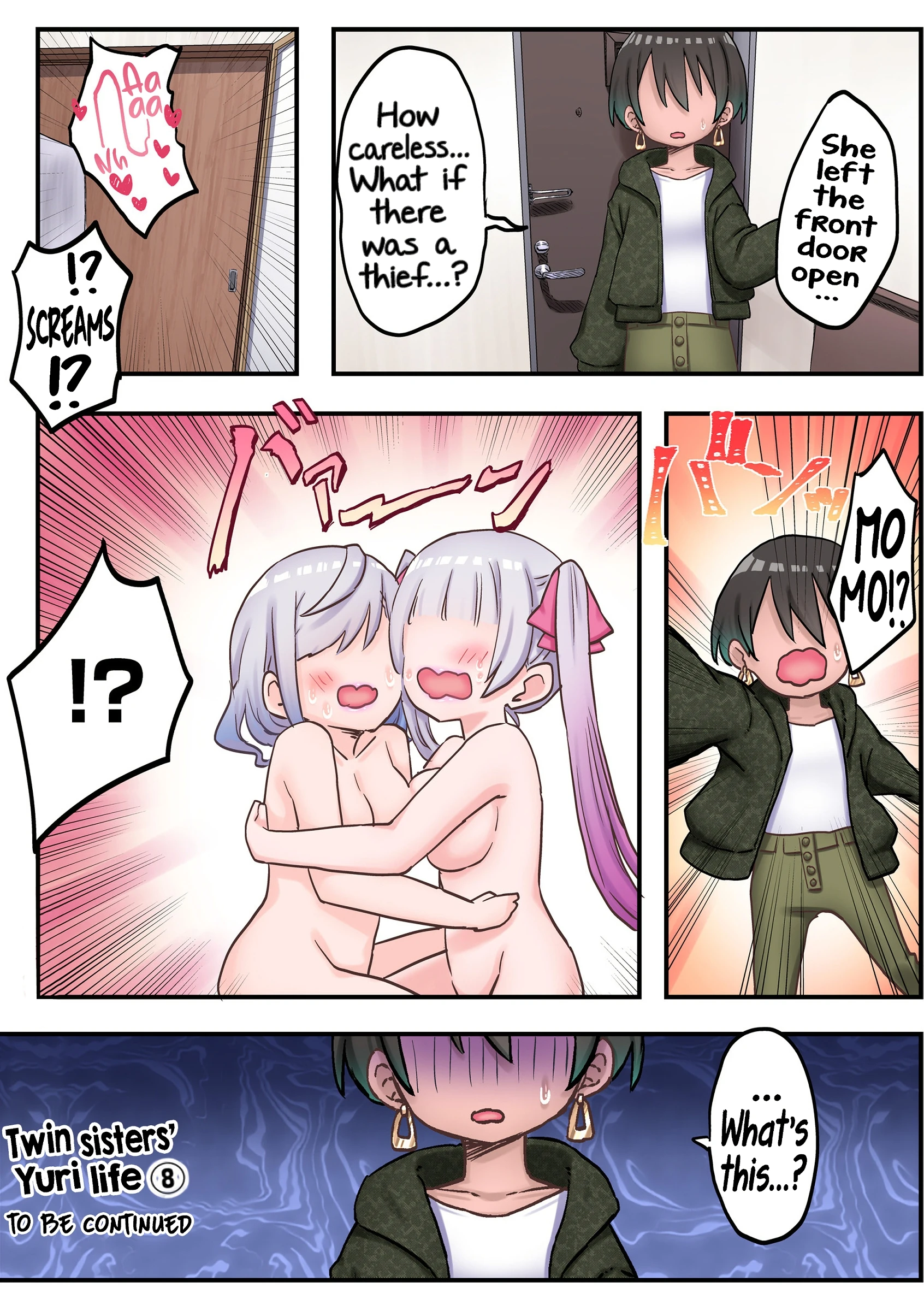 Twin Sisters' Yuri Life 8 porn comic picture 27