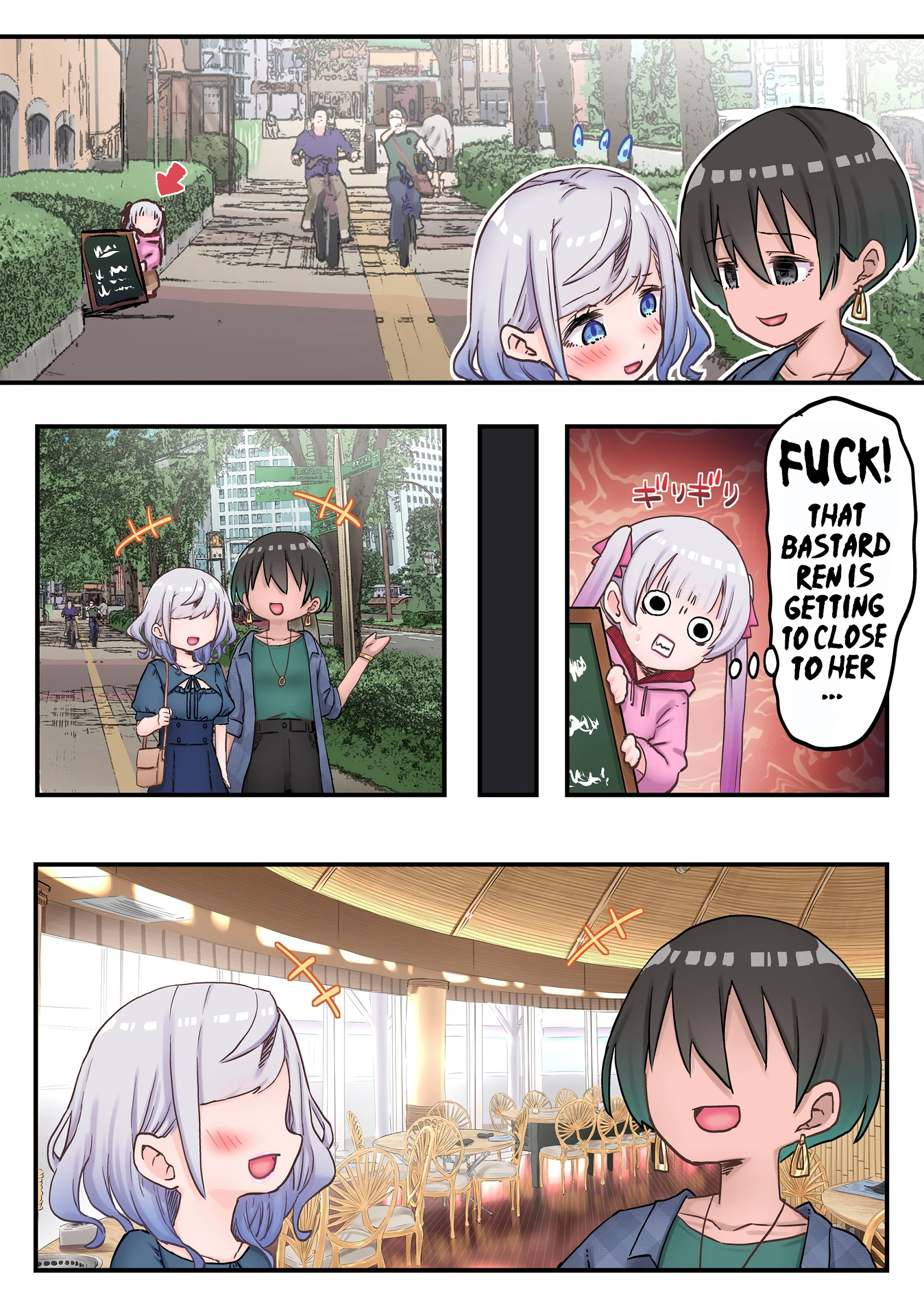 Twin Sisters' Yuri Life 9 porn comic picture 11