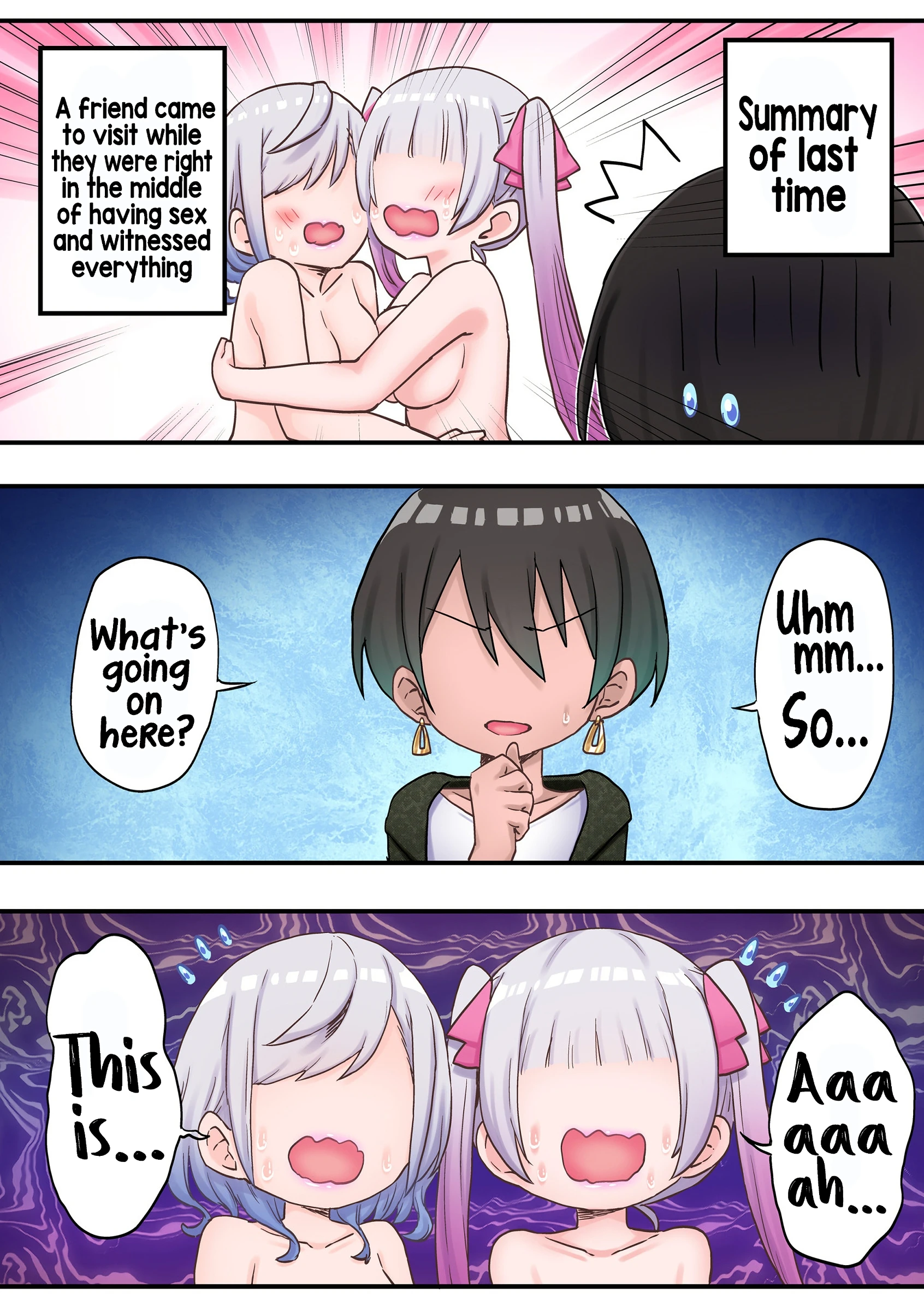 Twin Sisters' Yuri Life 9 porn comic picture 4