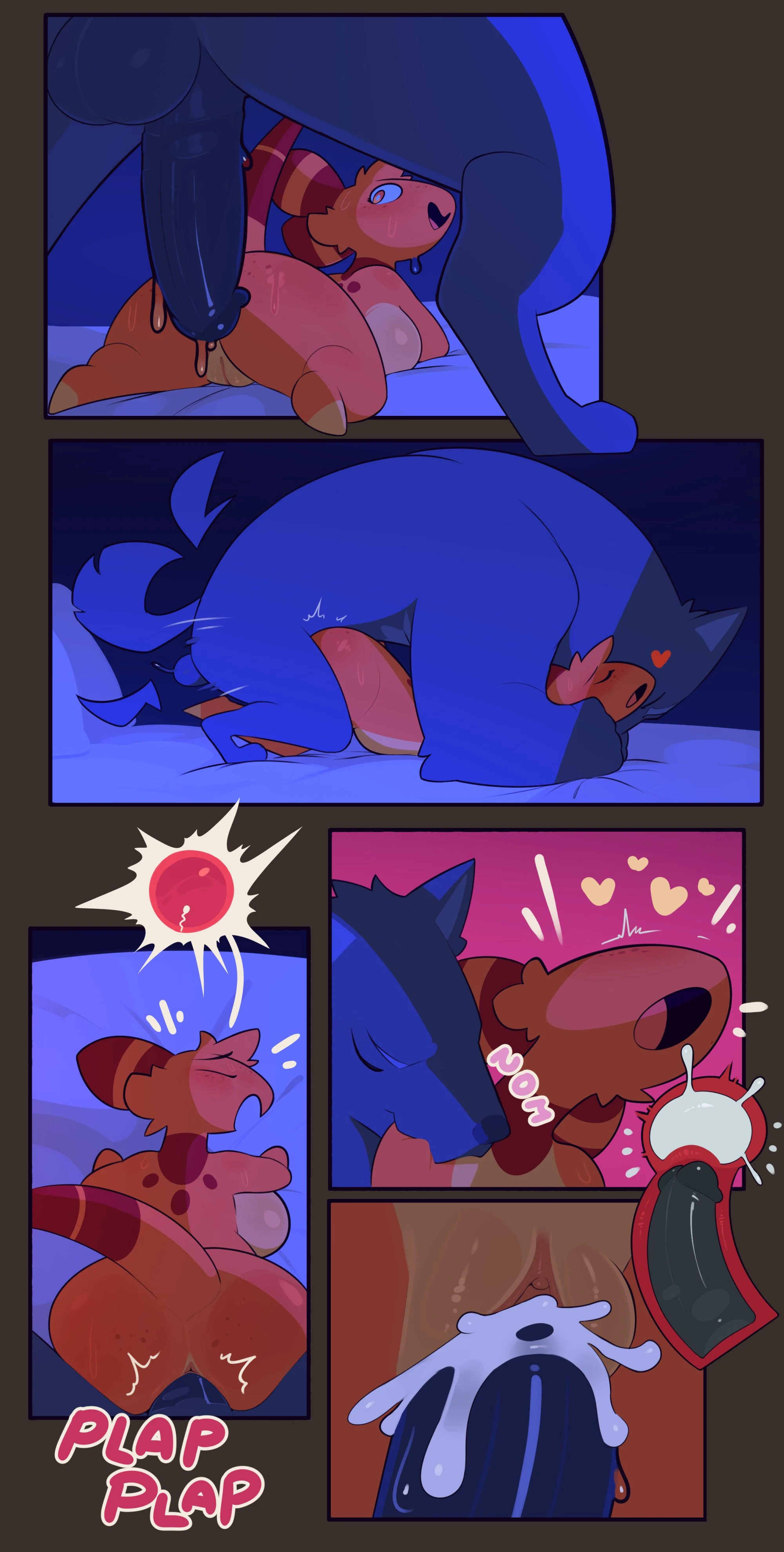 Two friends One bed porn comic picture 6