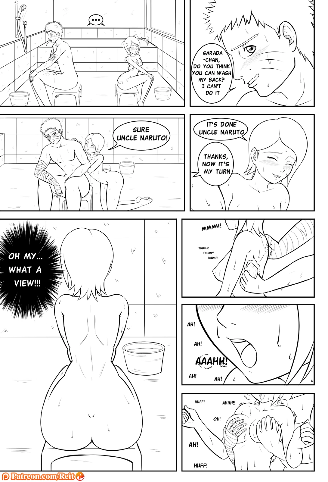 Uchiha in Blossom porn comic picture 10