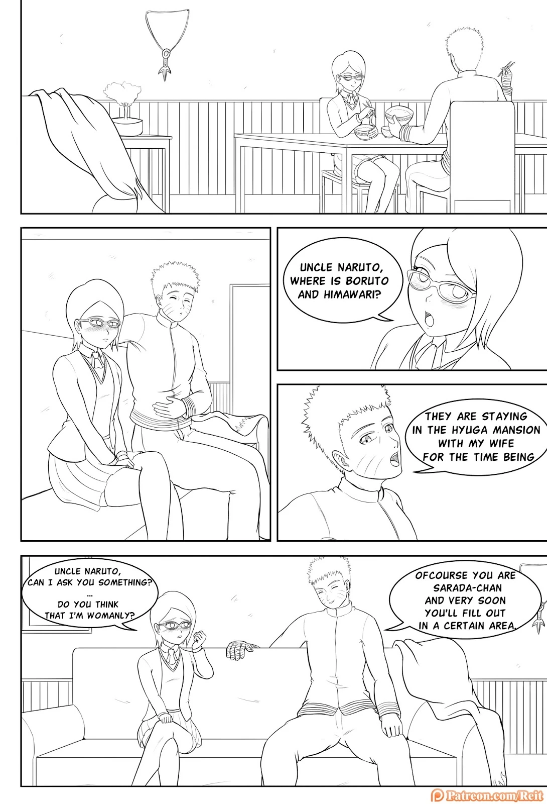 Uchiha in Blossom porn comic picture 7