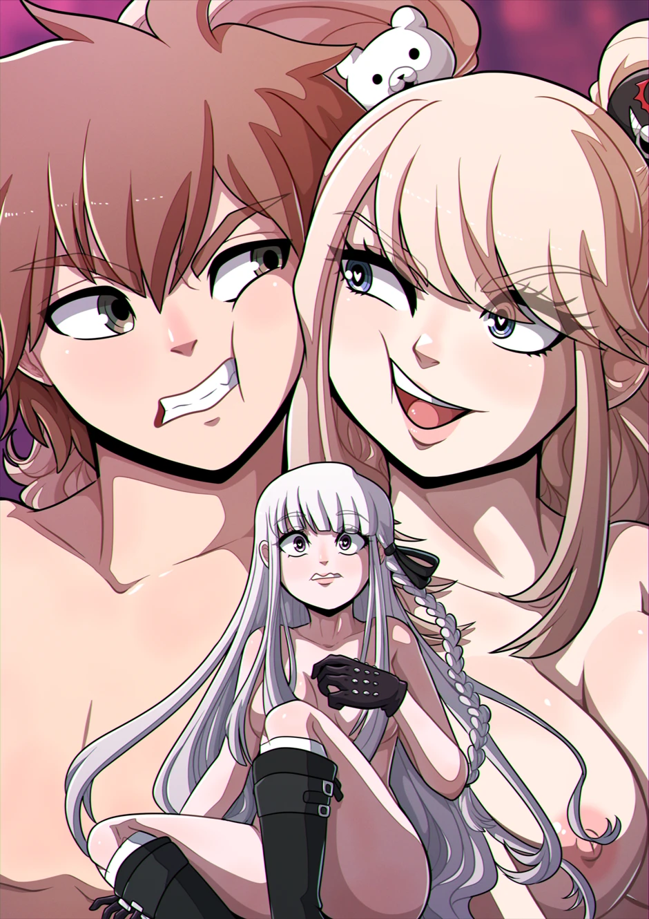 Ultimate Battle: Hope vs Despair: Junko's Despair Game porn comic picture 2