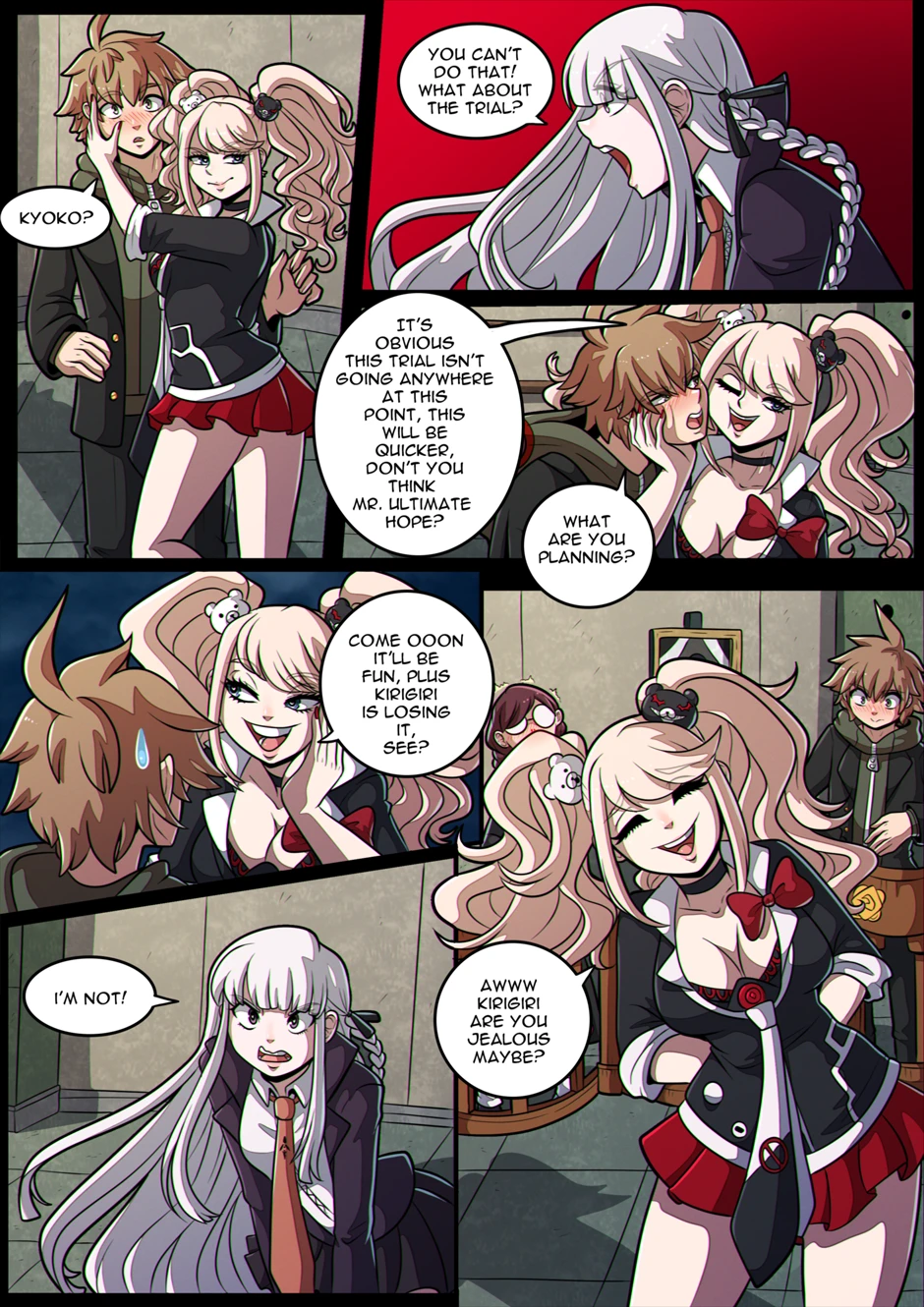 Ultimate Battle: Hope vs Despair: Junko's Despair Game porn comic picture 6