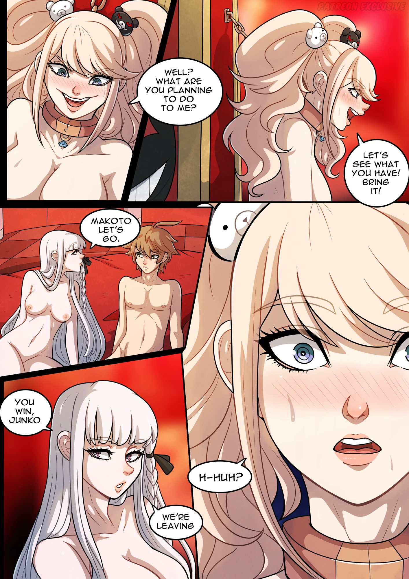 Ultimate Battle: Hope vs Despair: Junko's Love Spiral porn comic picture 3