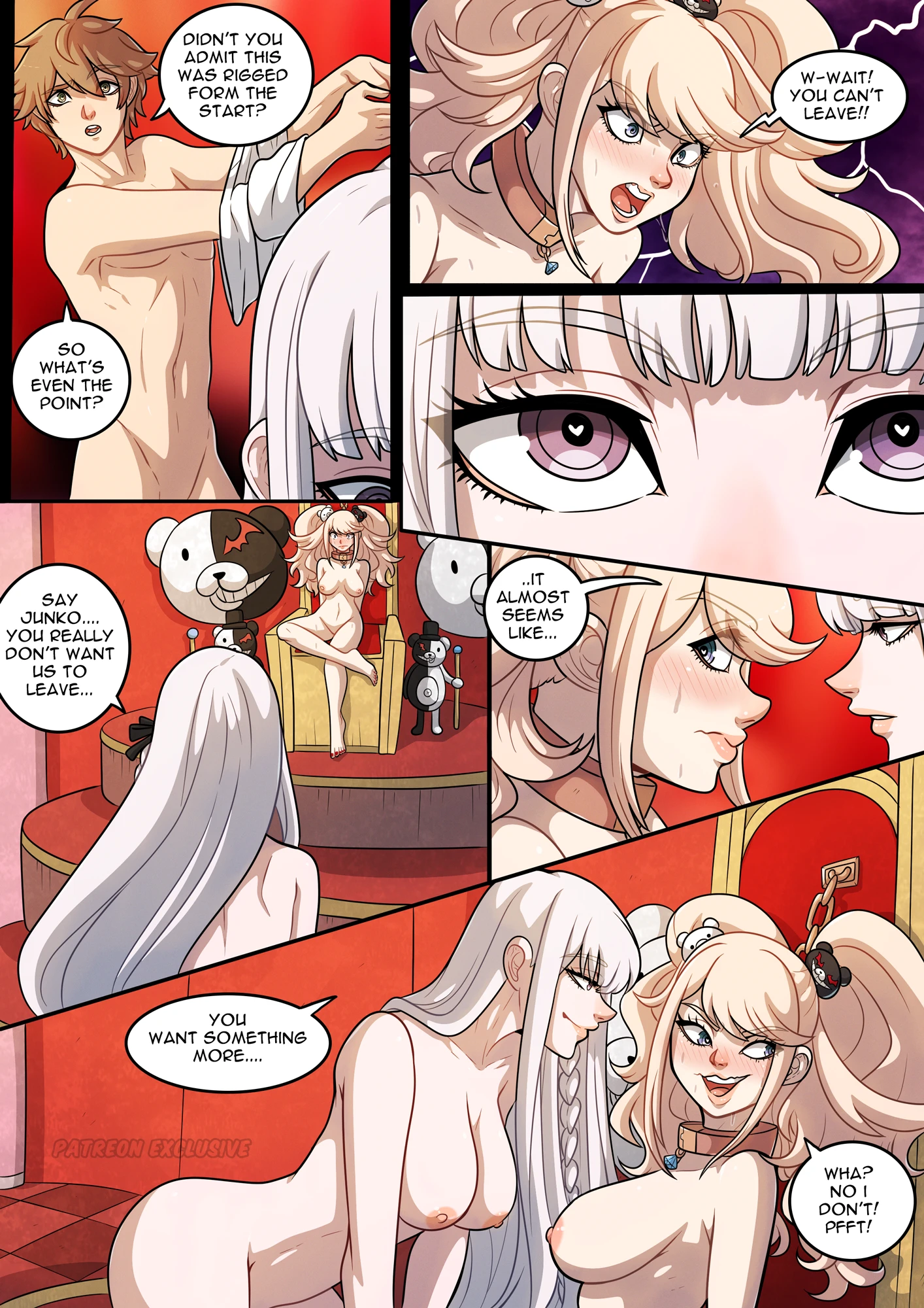Ultimate Battle: Hope vs Despair: Junko's Love Spiral porn comic picture 5