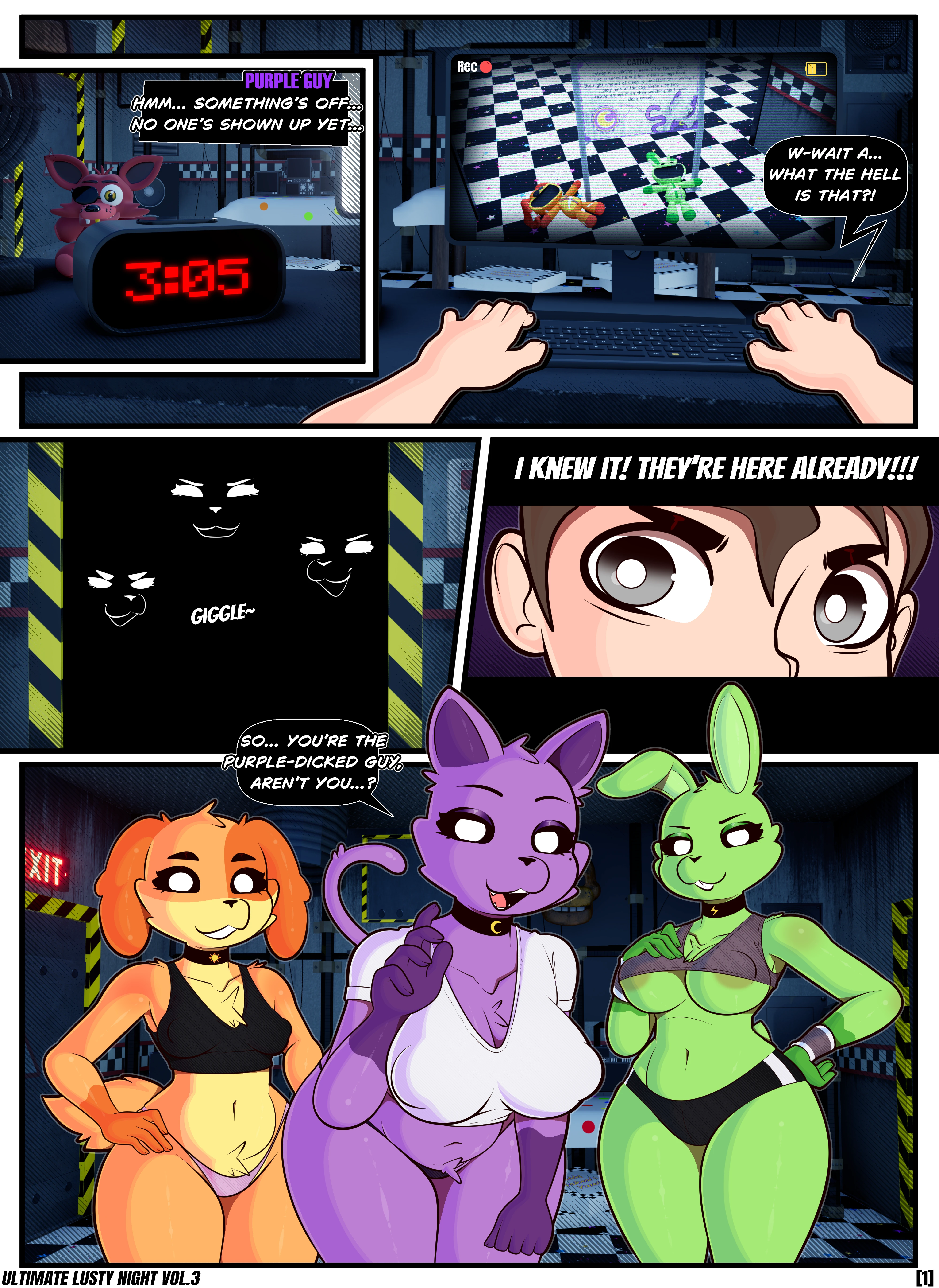 Ultimate Lusty Nights: Slutting Critters porn comic picture 2