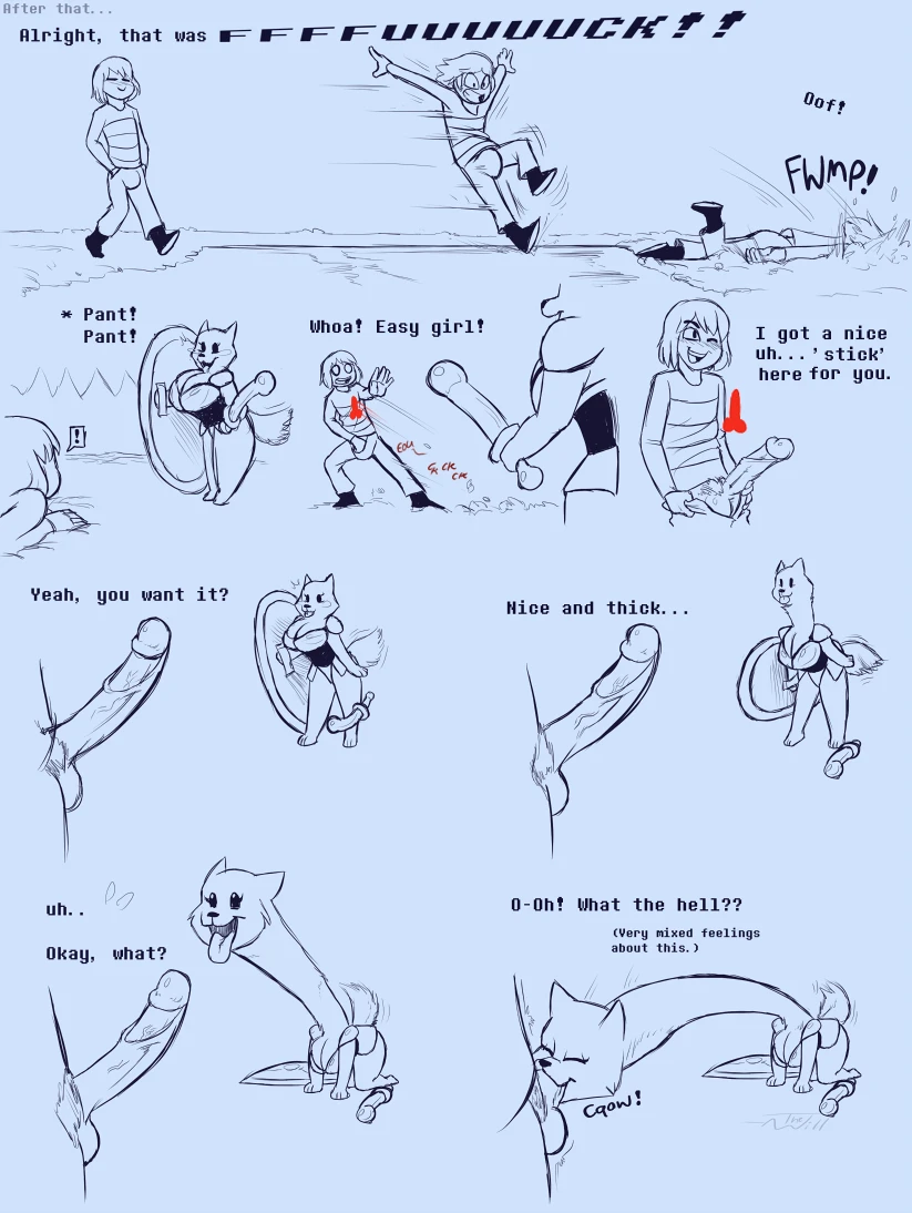 Under(her)tail 2 porn comic picture 11