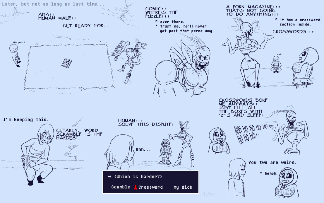 Under(her)tail 2 porn comic picture 13