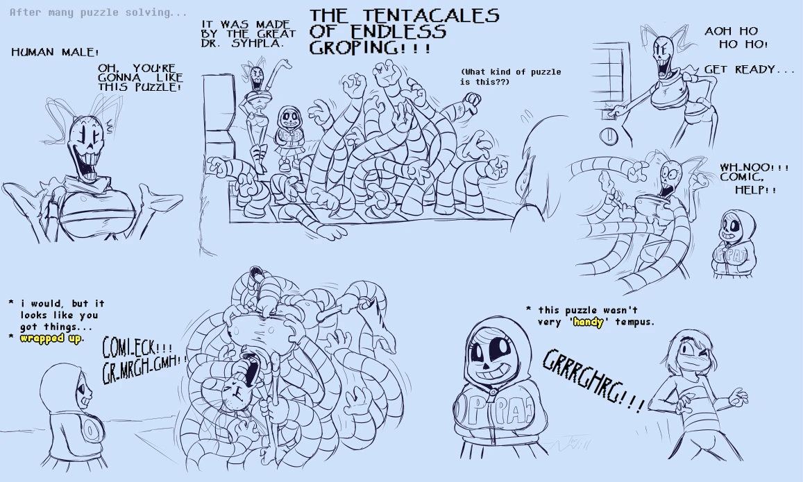 Under(her)tail 2 porn comic picture 15