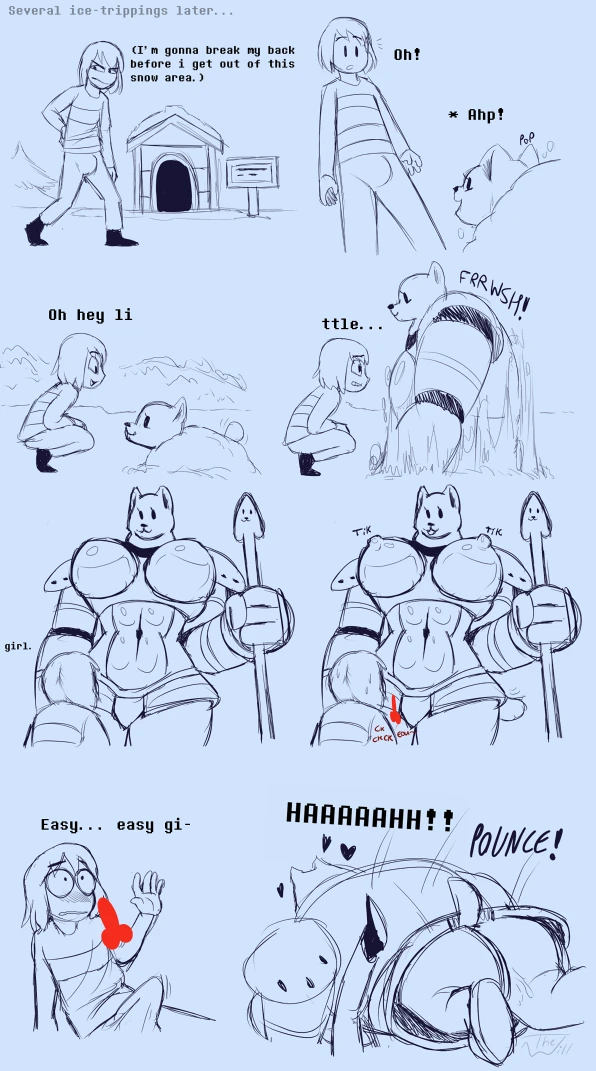 Under(her)tail 2 porn comic picture 16