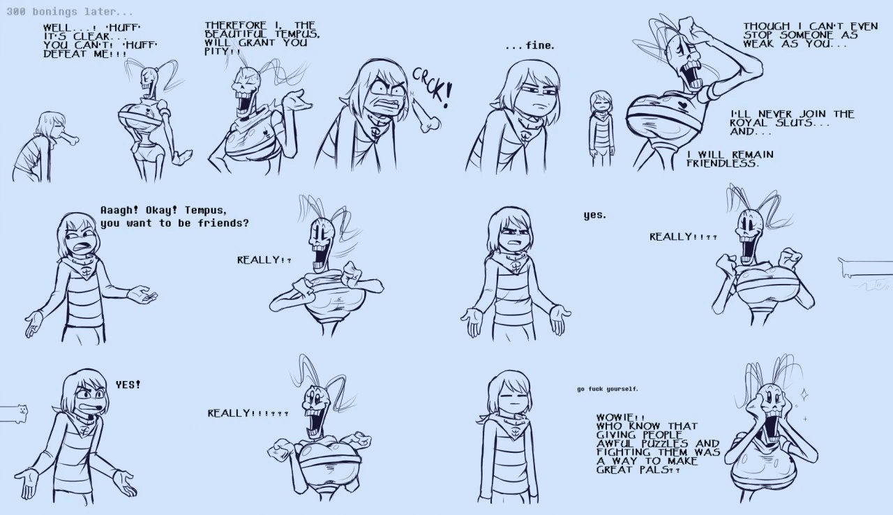 Under(her)tail 2 porn comic picture 21