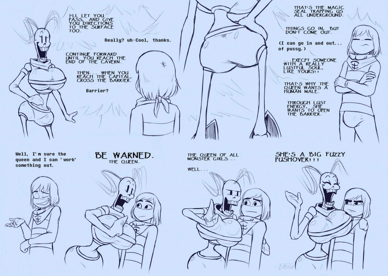 Under(her)tail 2 porn comic picture 22