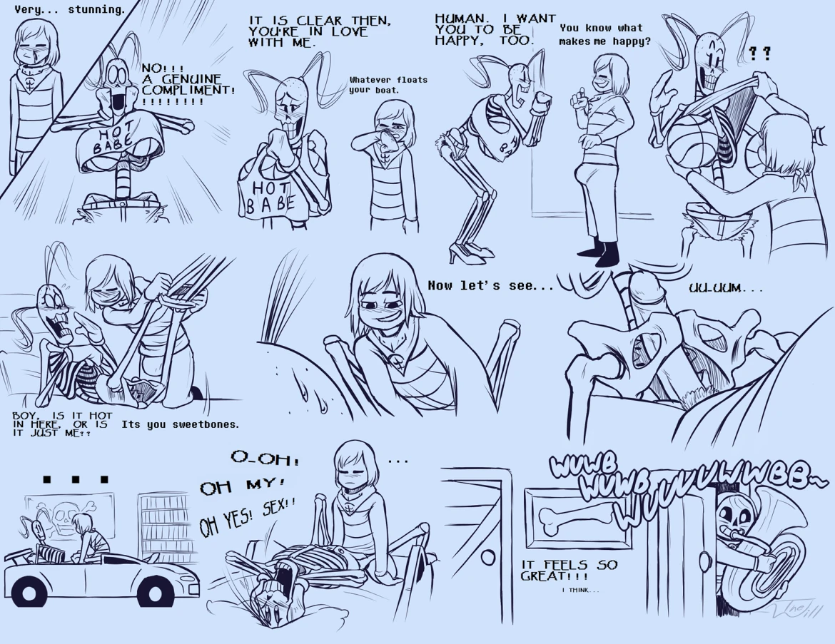 Under(her)tail 2 porn comic picture 24