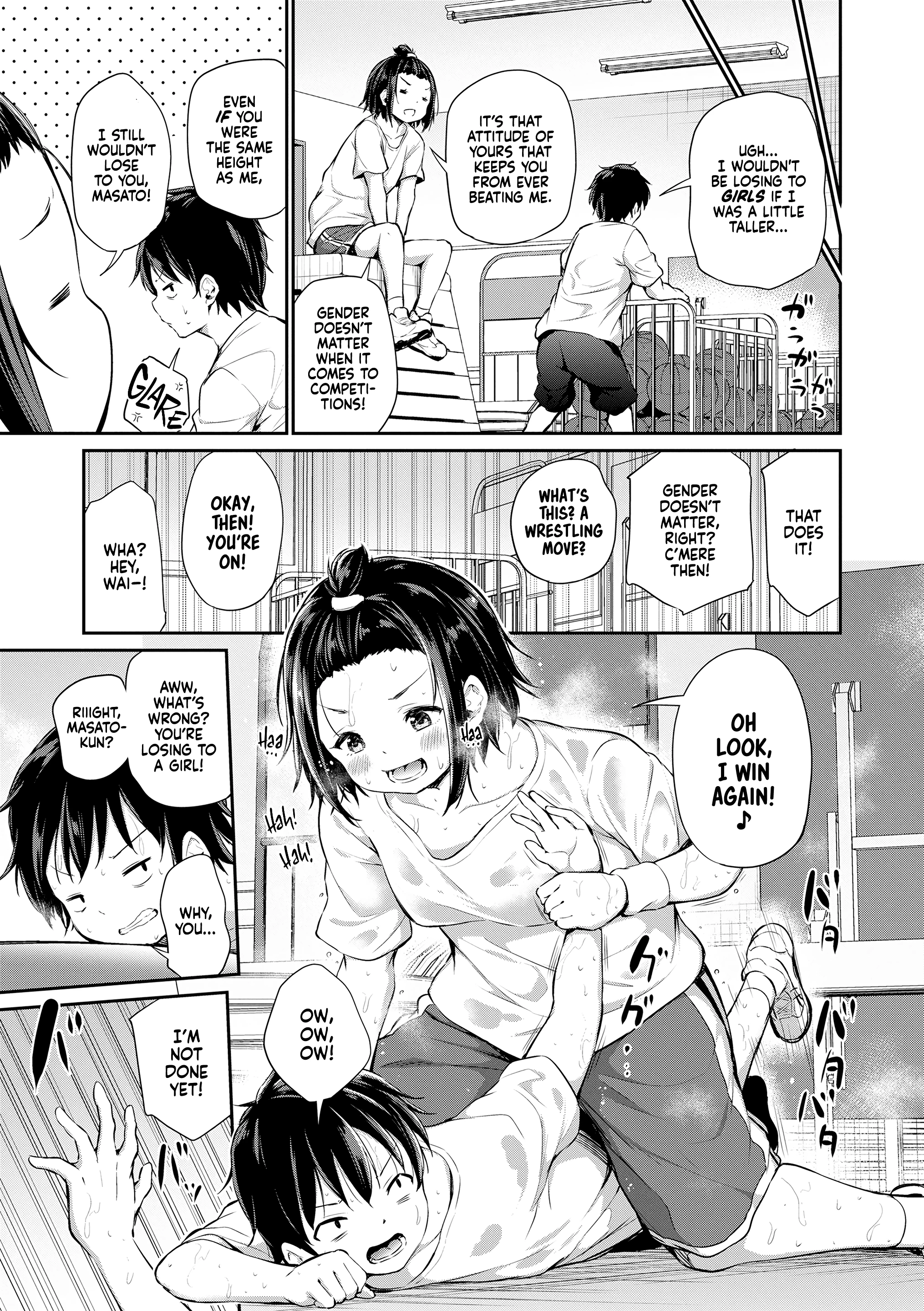 Uneven 1 On 1 porn comic picture 3