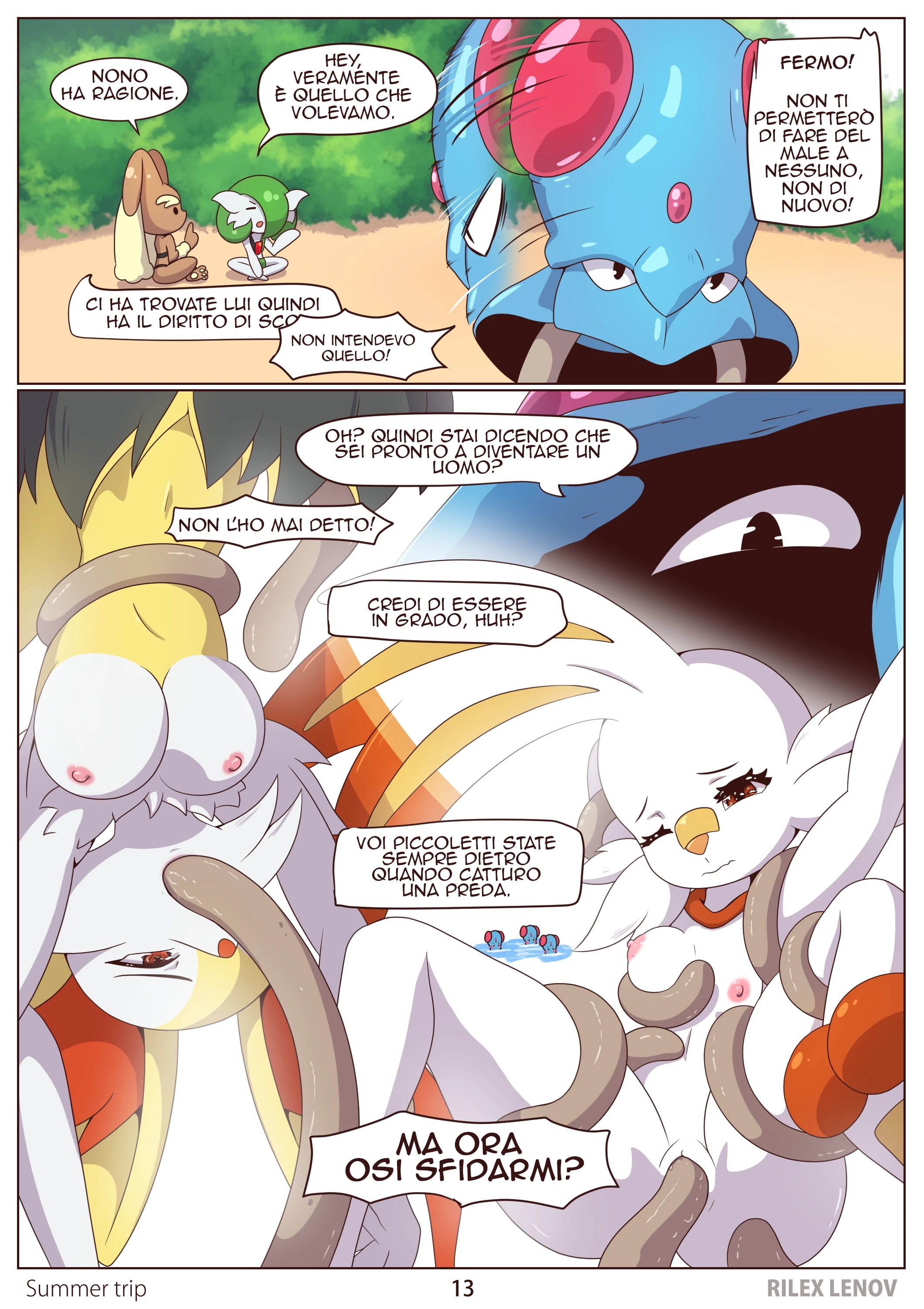 Viaggio estivo porn comic picture 14