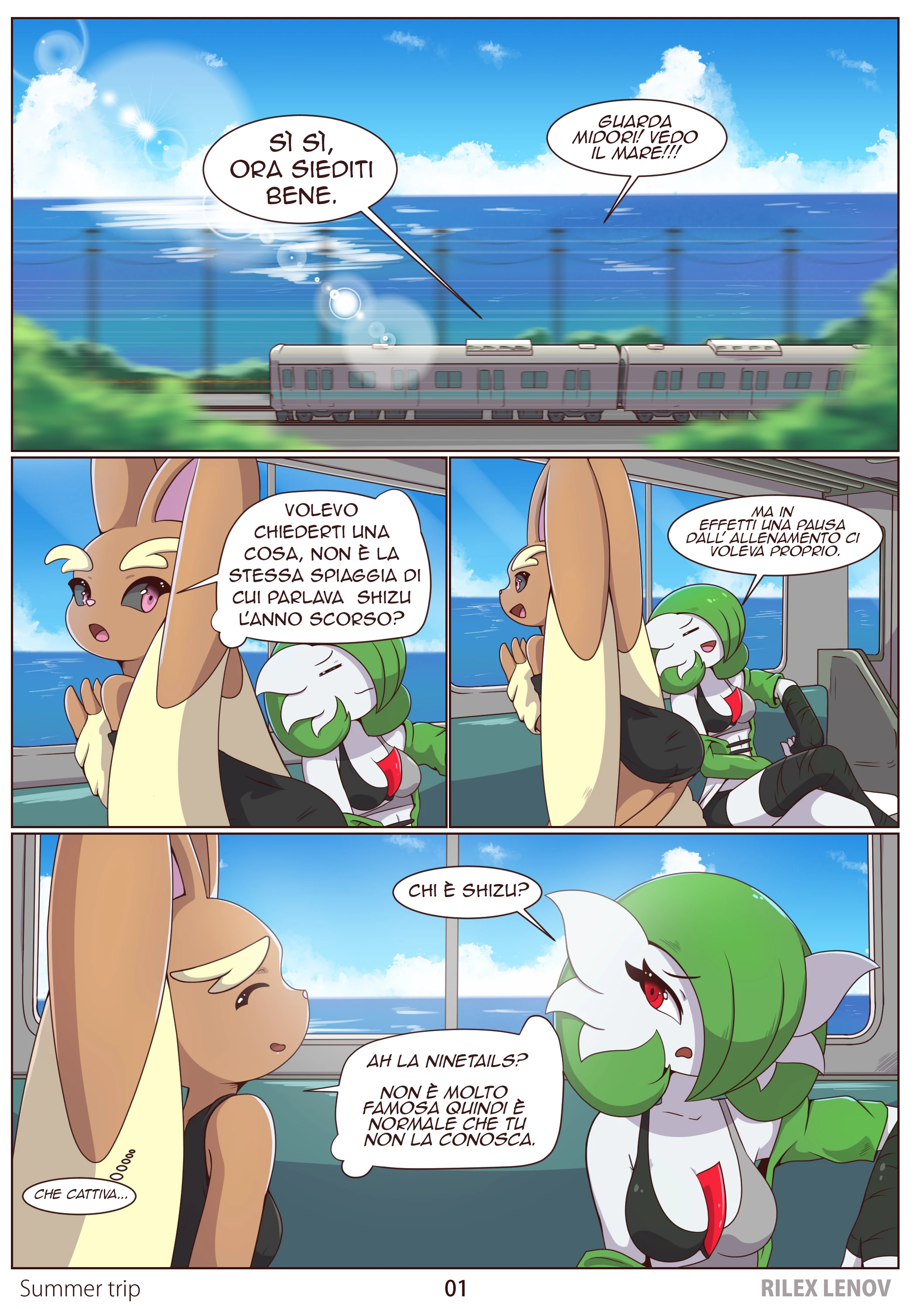 Viaggio estivo porn comic picture 2