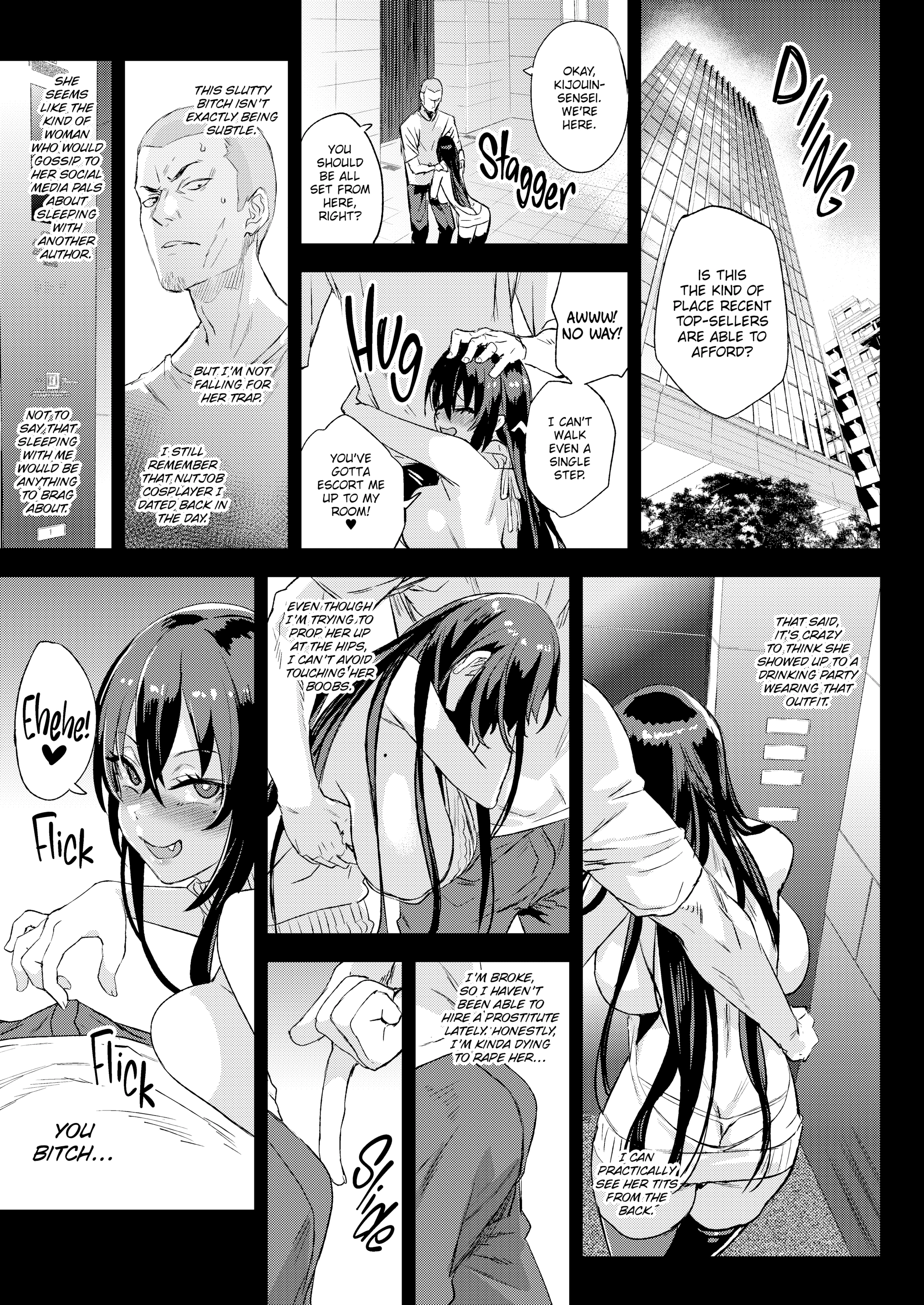 Victim Girls: Kijouin-sensei's Ero Manga Brain porn comic picture 10