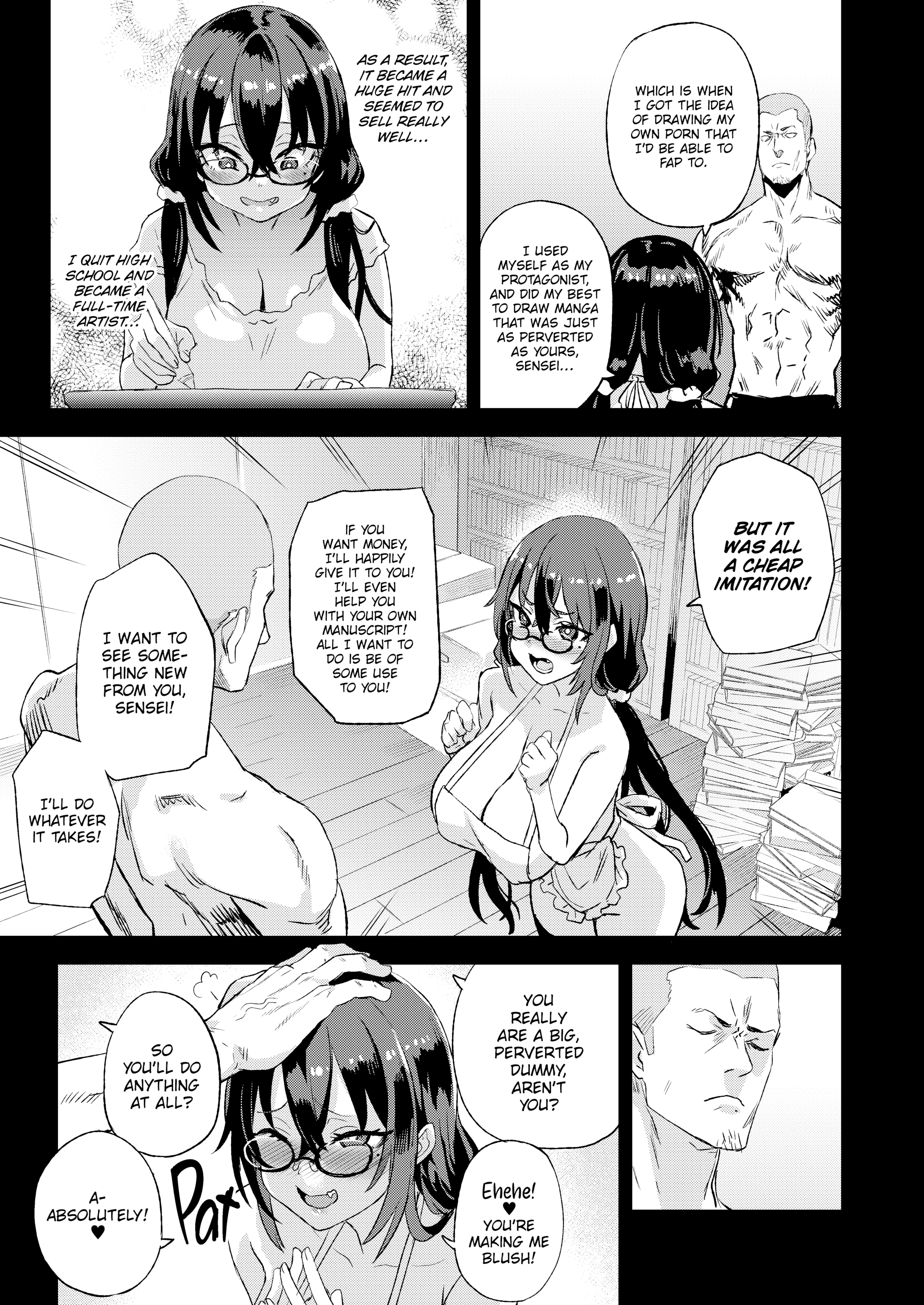 Victim Girls: Kijouin-sensei's Ero Manga Brain porn comic picture 36