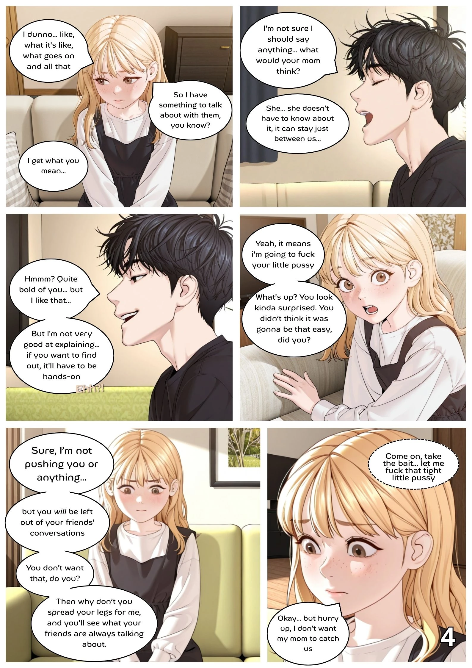 Visiting Alice porn comic picture 5